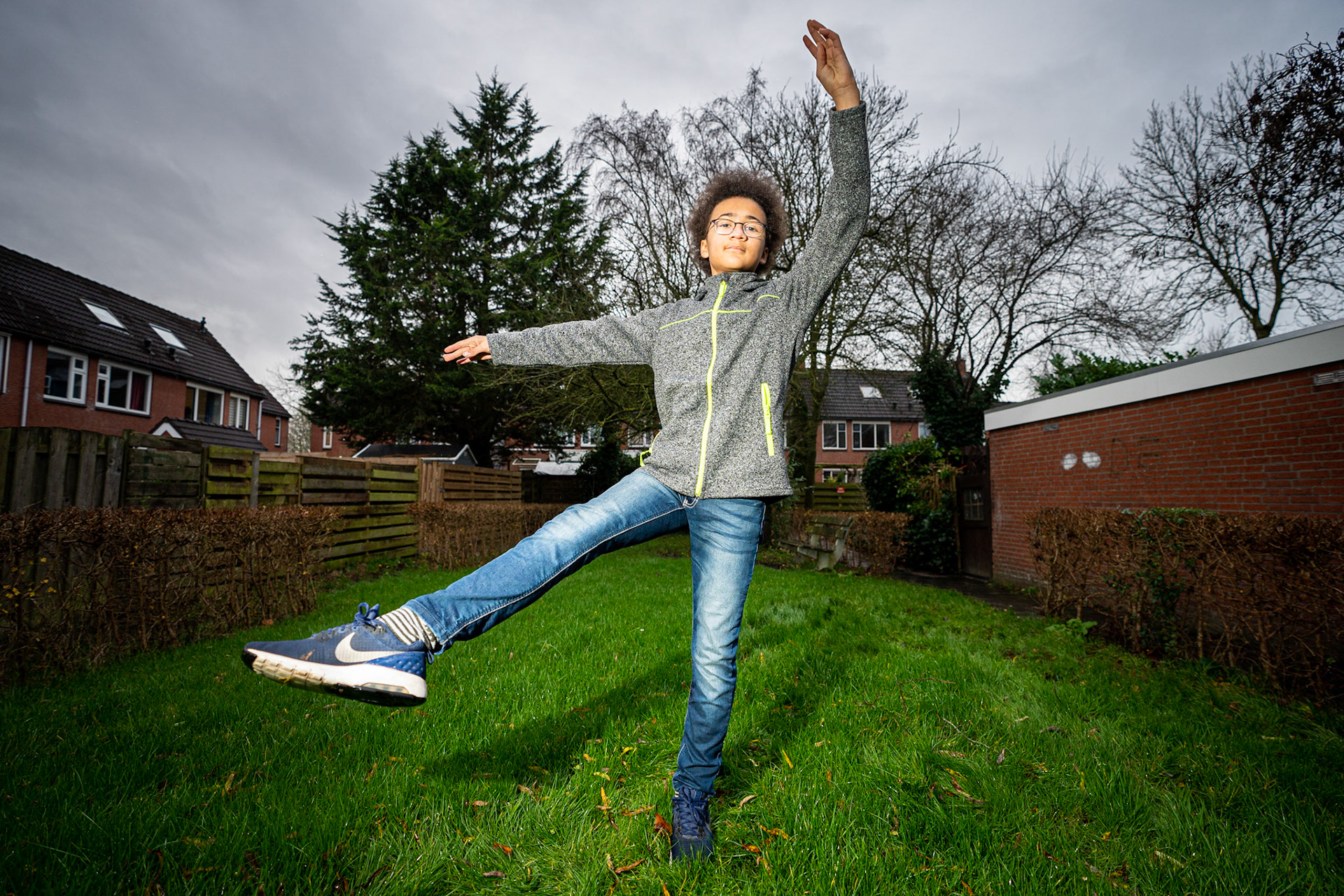 Groningen: Valerio uit Beijum is nog steeds balletdanser - mede dankzij gulle DVHN-lezers. JASPAR MOULIJN