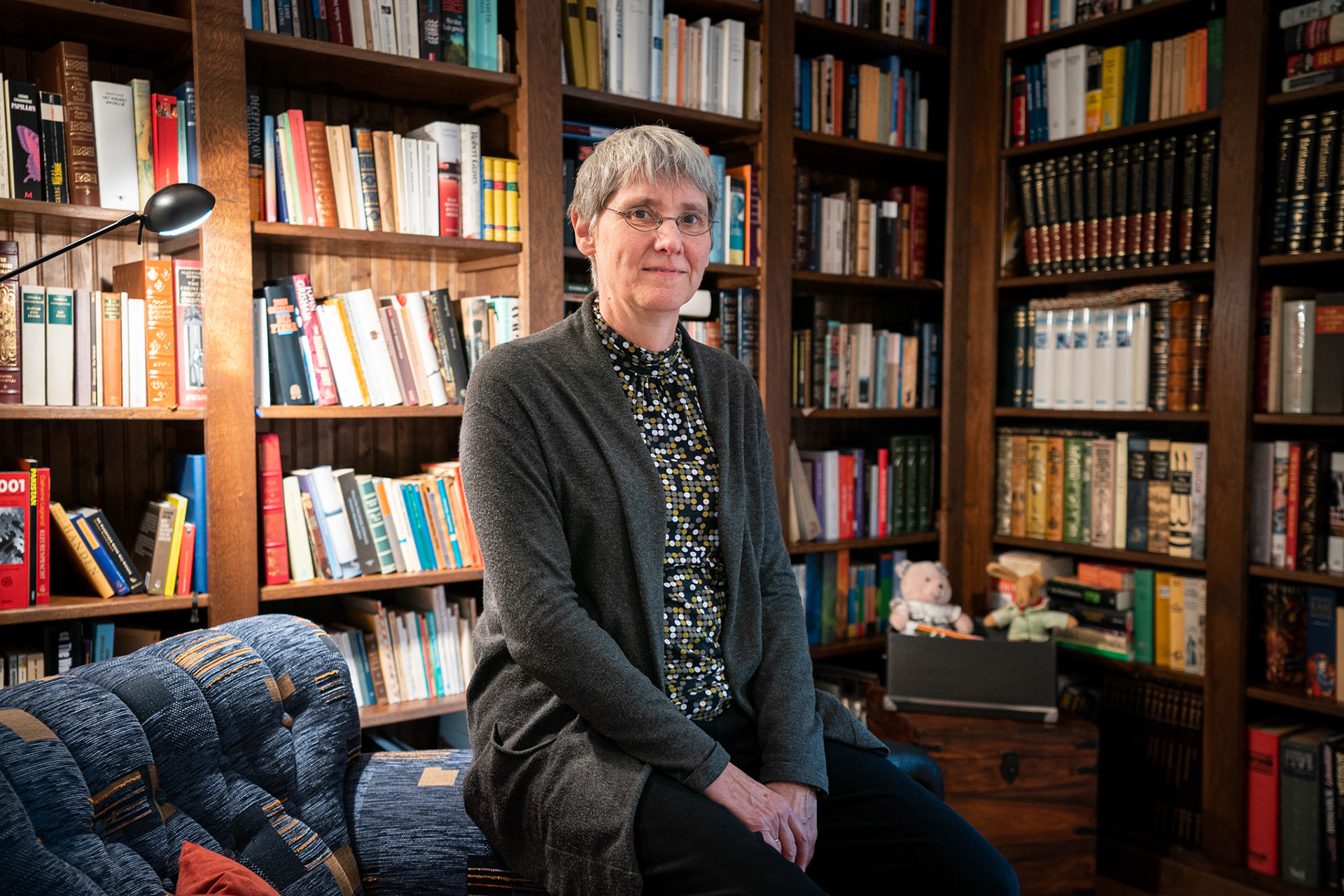 Groningen: Anke Huckriede, vaccinoloog UMCG. JASPAR MOULIJN