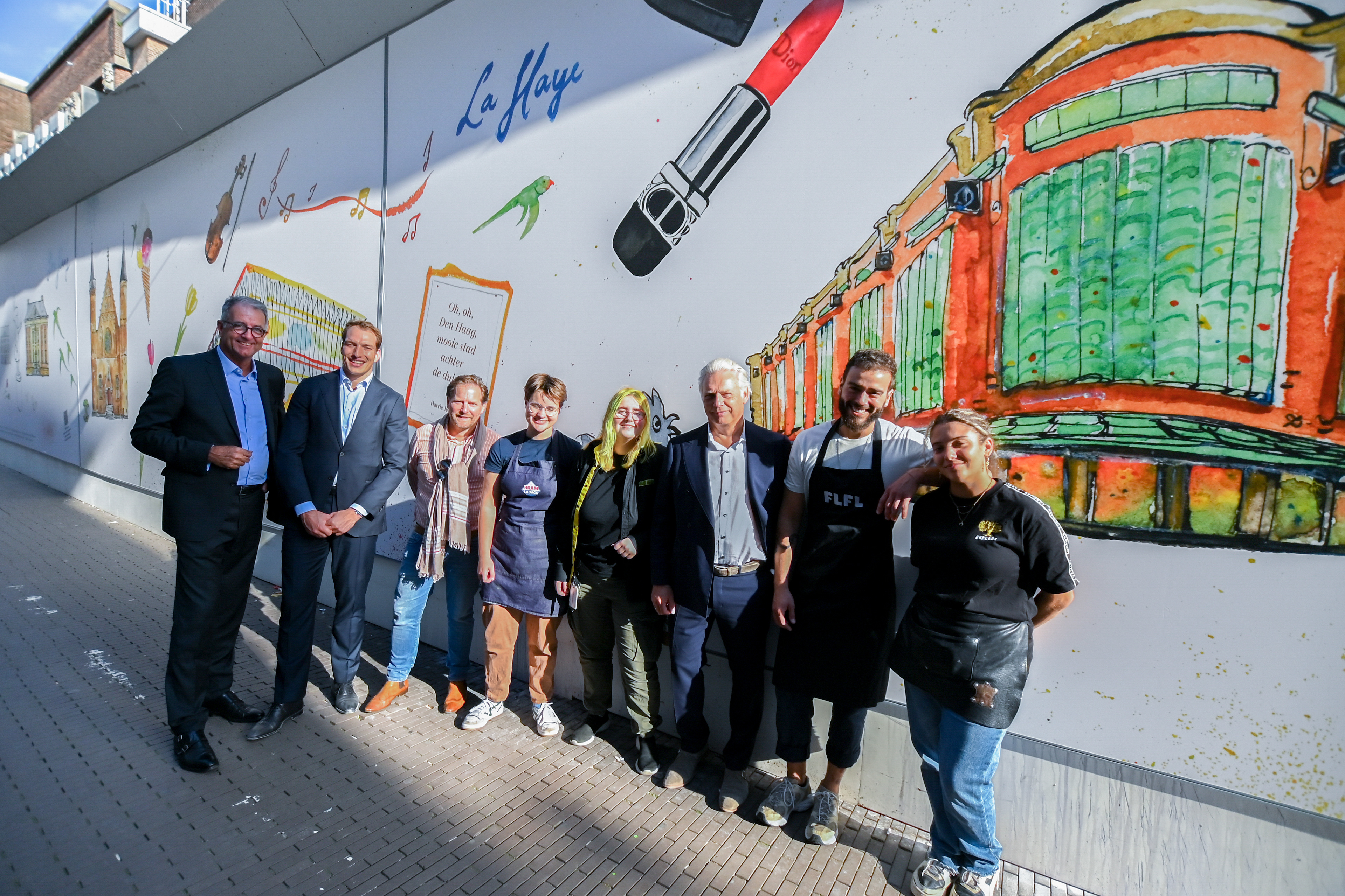 Vertegenwoordigers van eigenaren en ondernemers Spuistraat