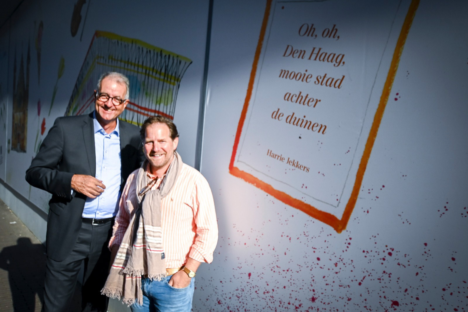 Samen met Koos van Geest, voorzitter BIZ City Center