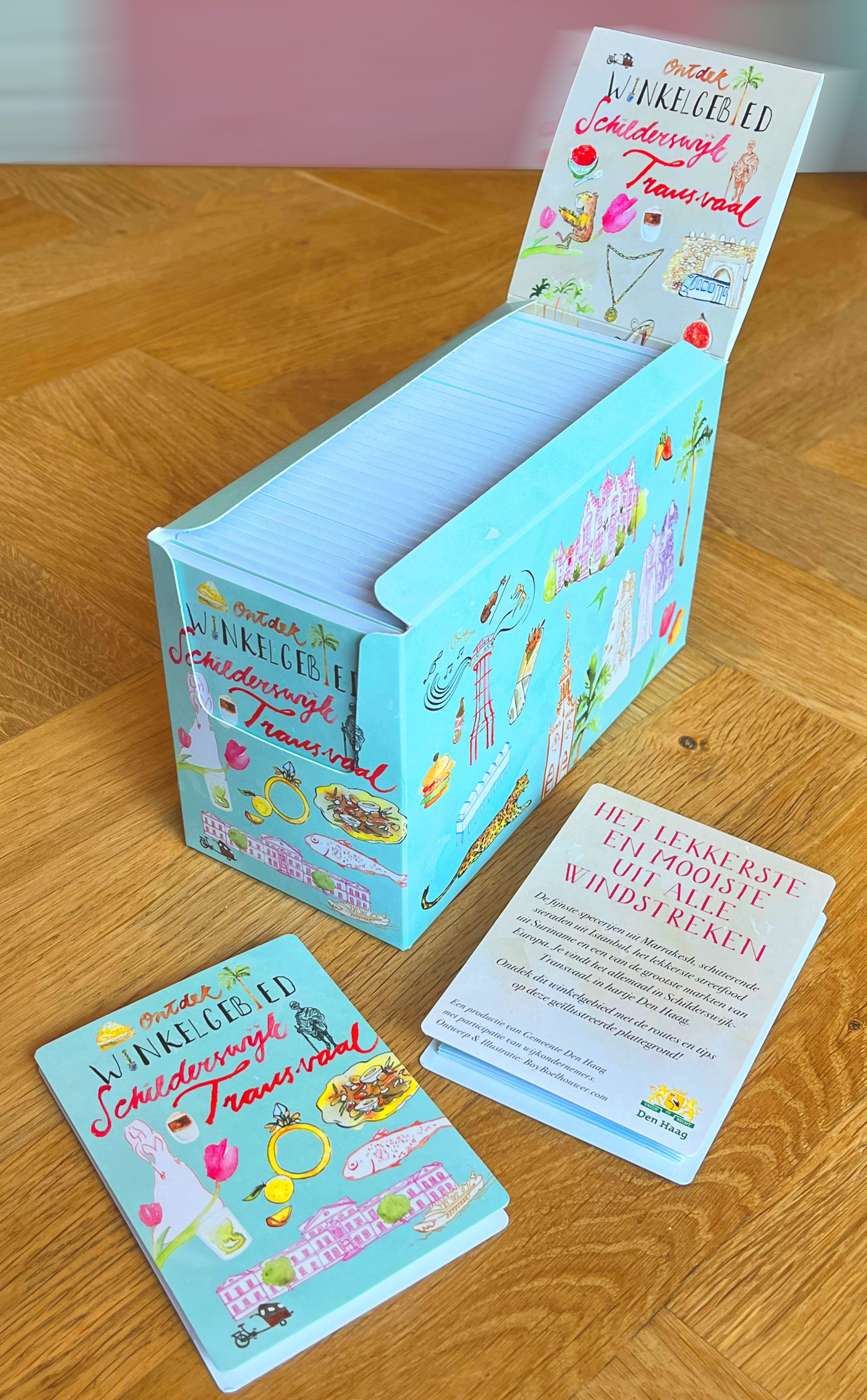 Display Toeristische Plattegrond Schilderswijk–Transvaalkwartier