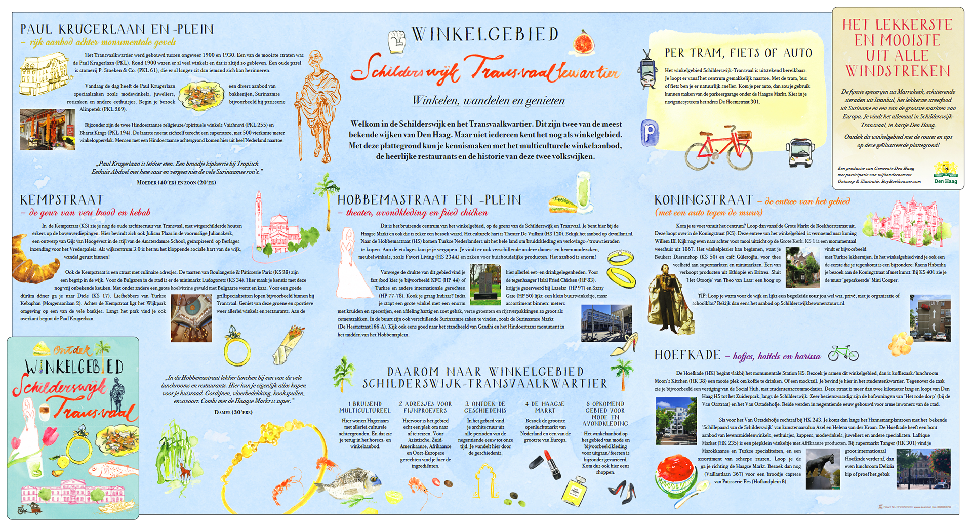 Wandelroutes door de wijk – city marketing