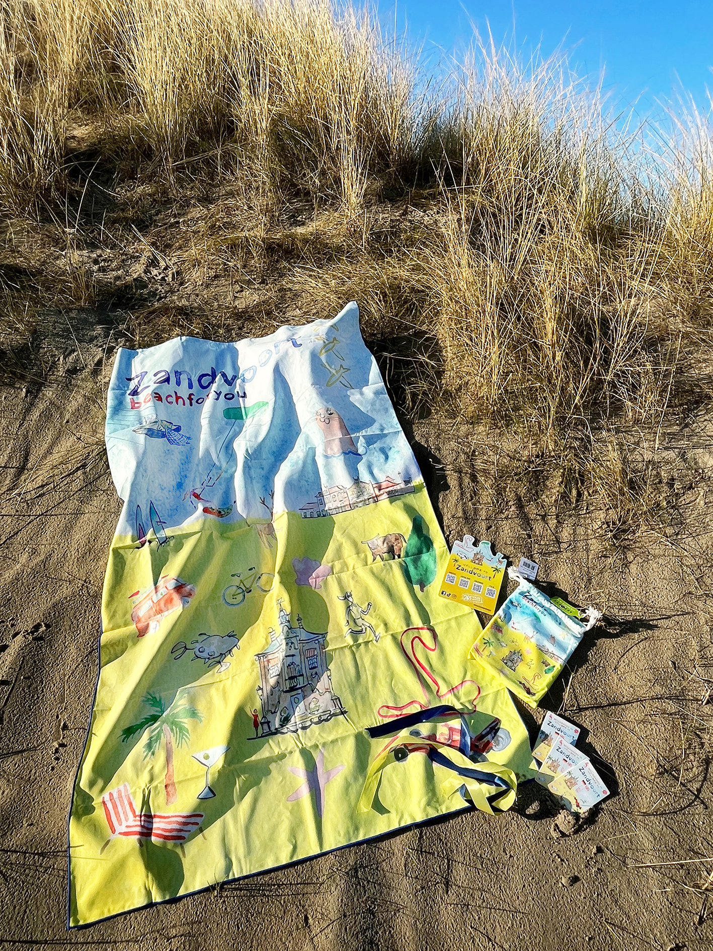 Badlaken deels van Ocean plastics