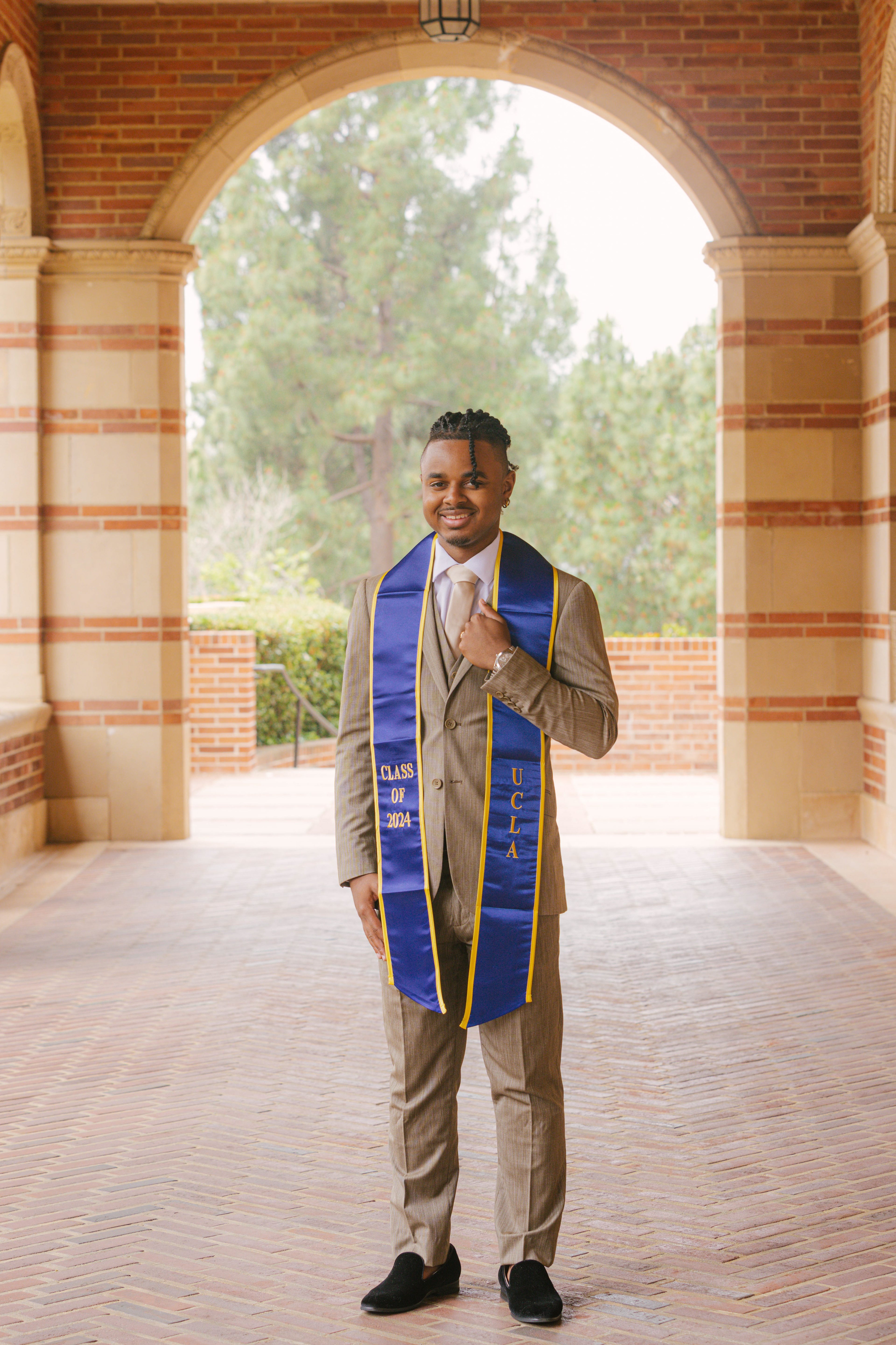 Graduation Photography of Bro. Lincoln