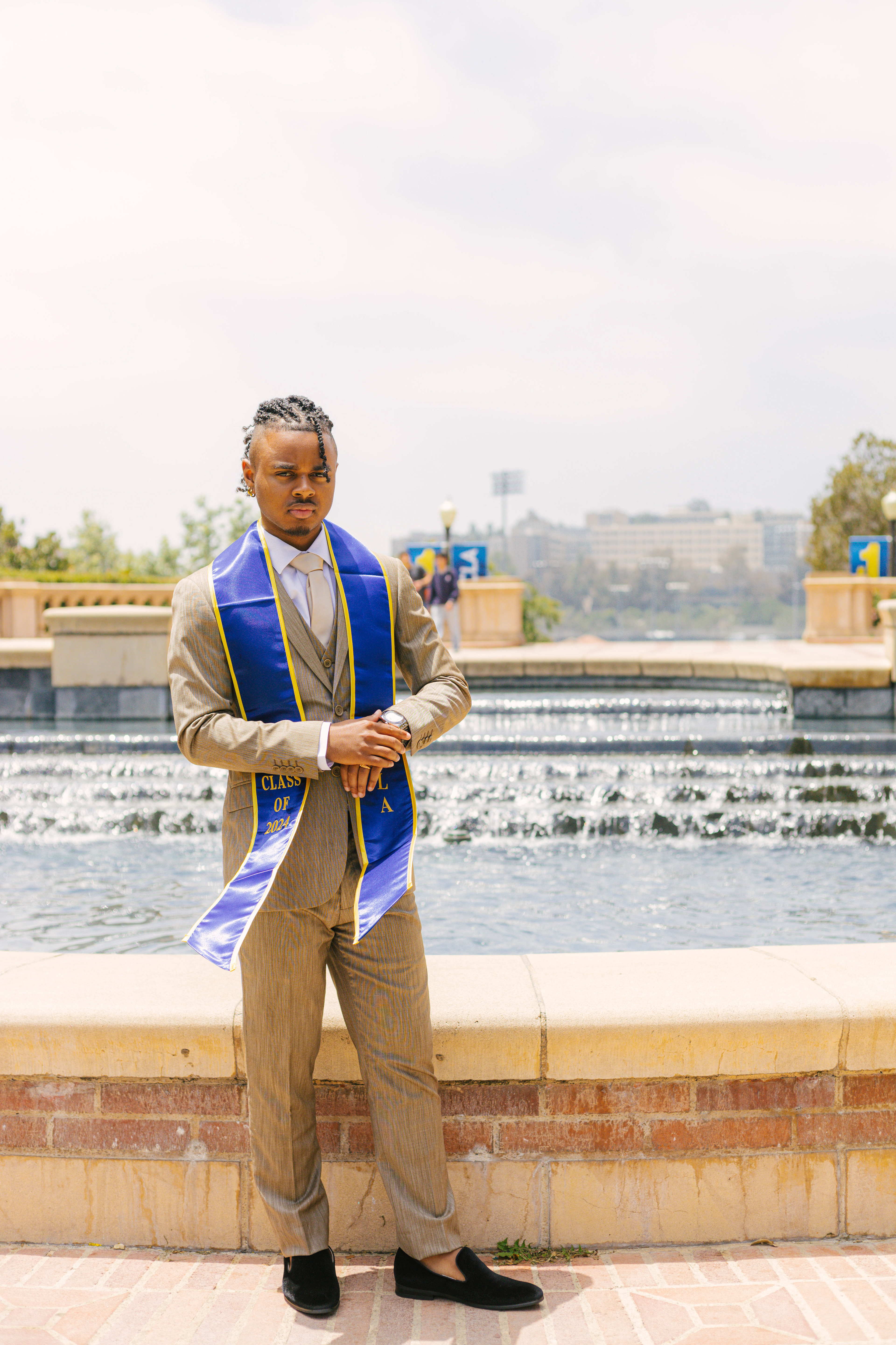 Graduation Photography of Bro. Lincoln