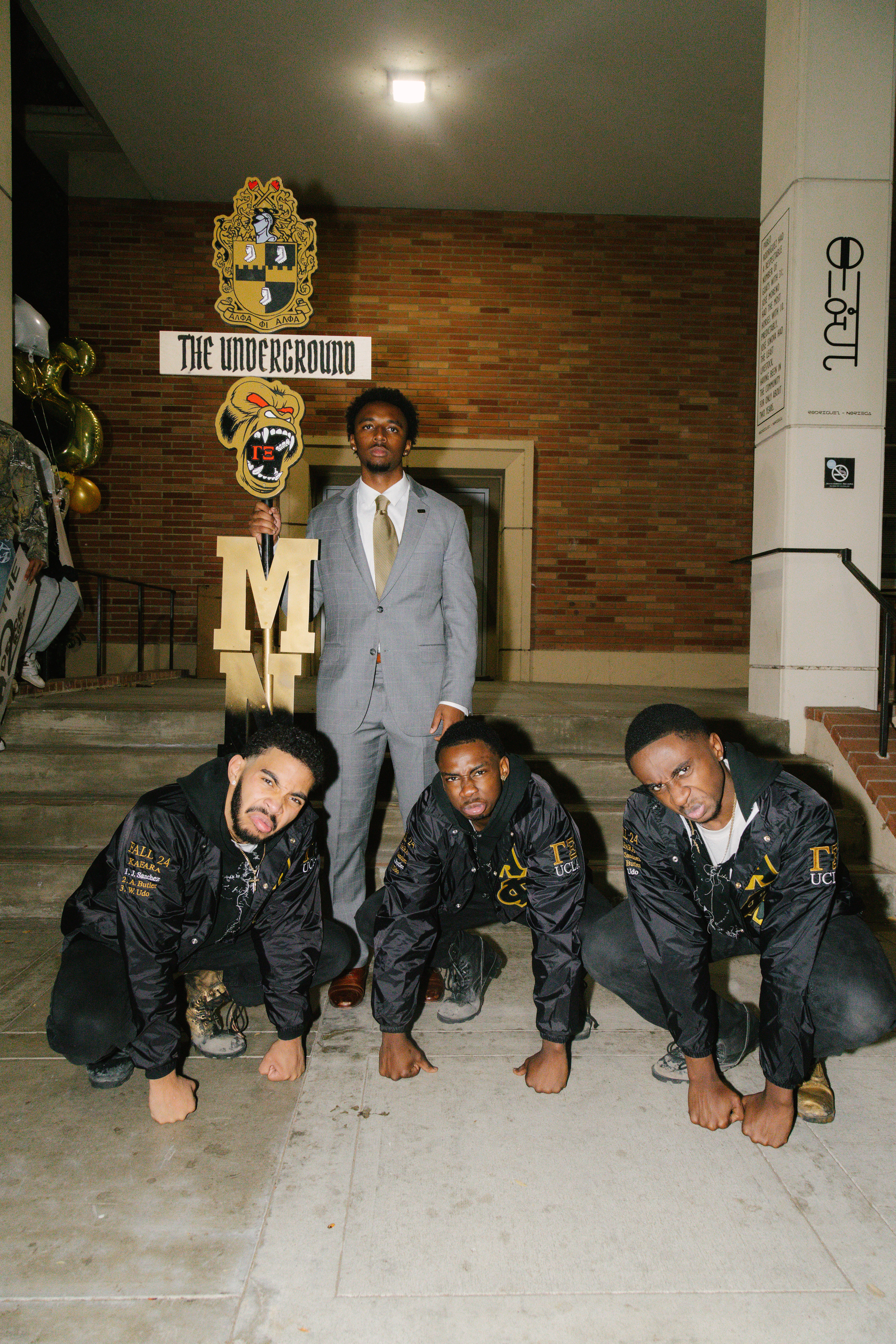 Kafara with Assistant Dean Bro. Watkins