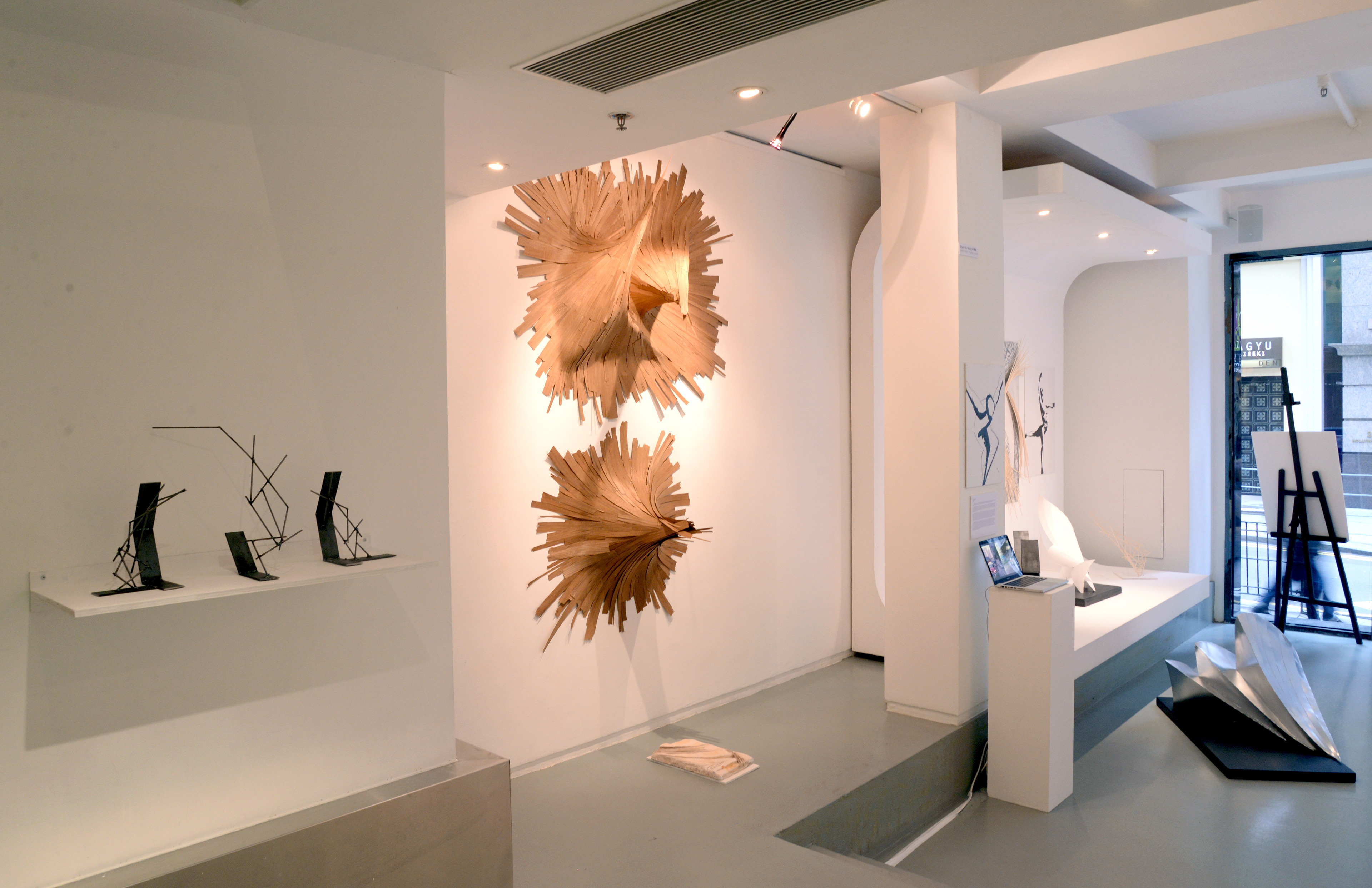 Exhibition on Hollywood Road, Hong Kong
