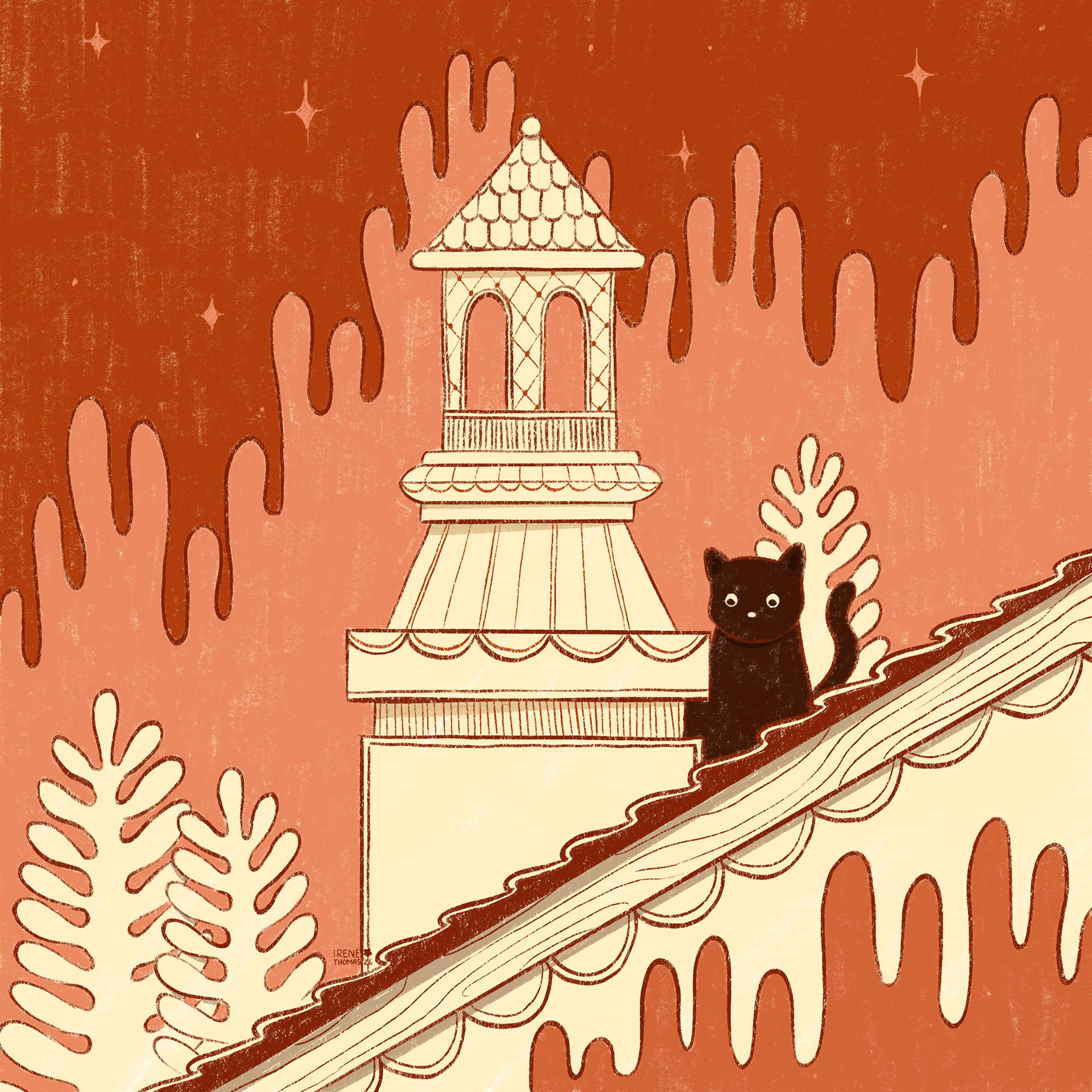 Chimney & Cat