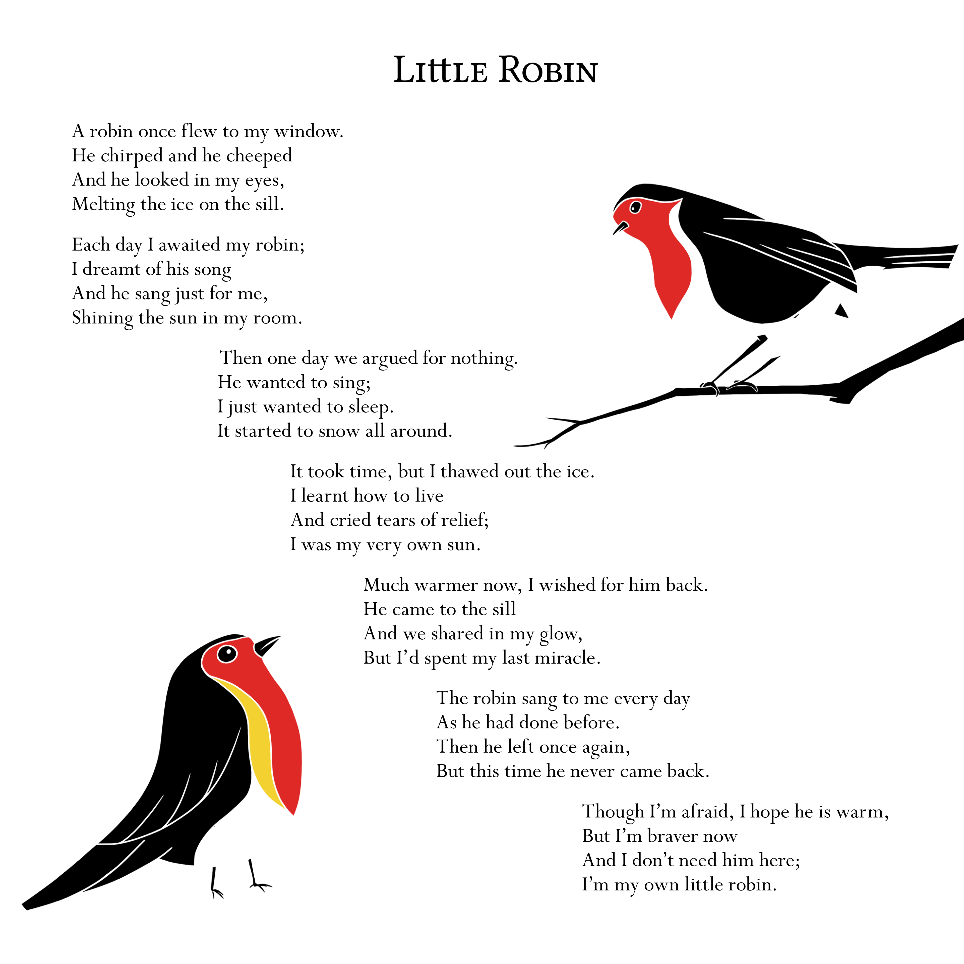 'Little Robin' - Illustrated Poem