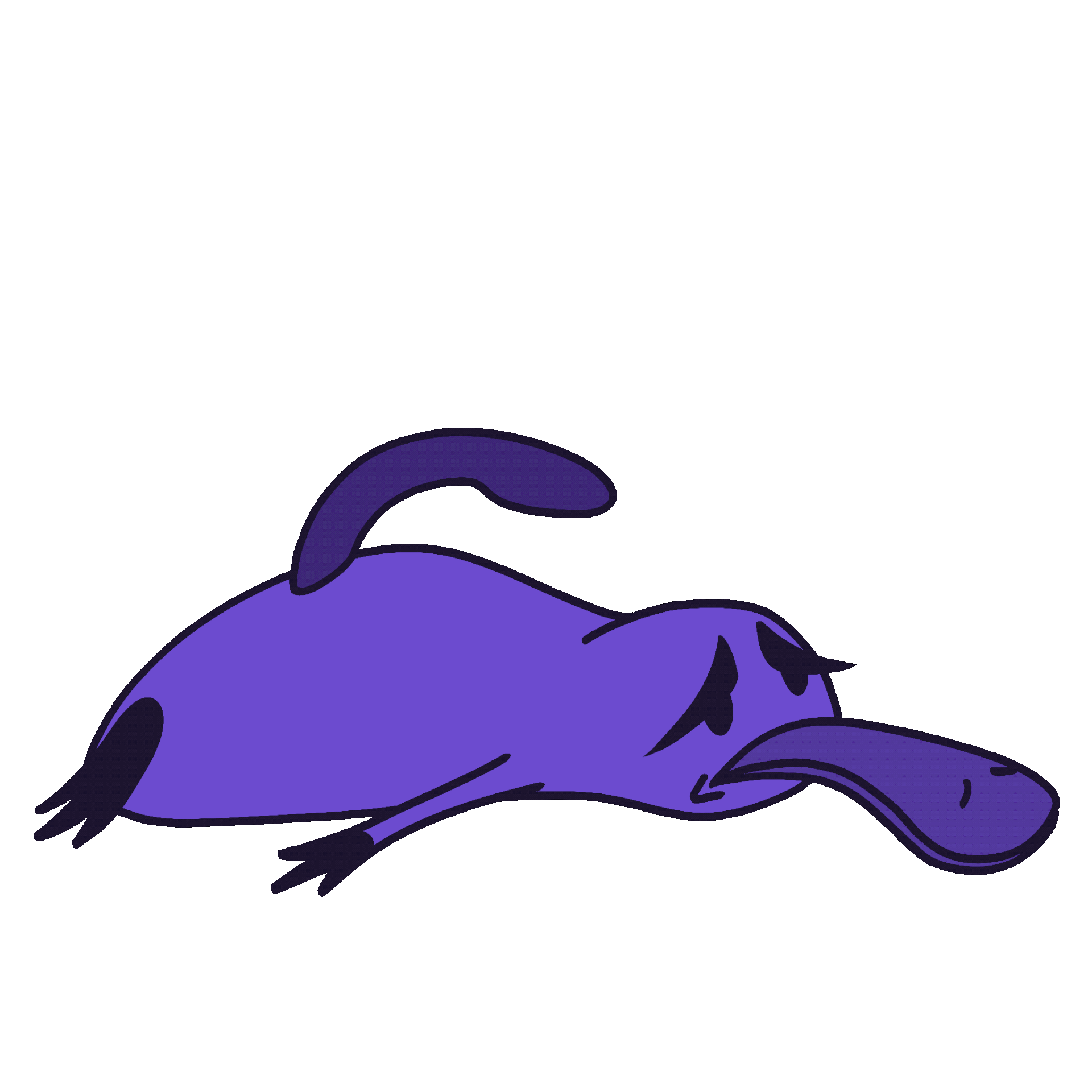 Peyton the Platypus - Slumping