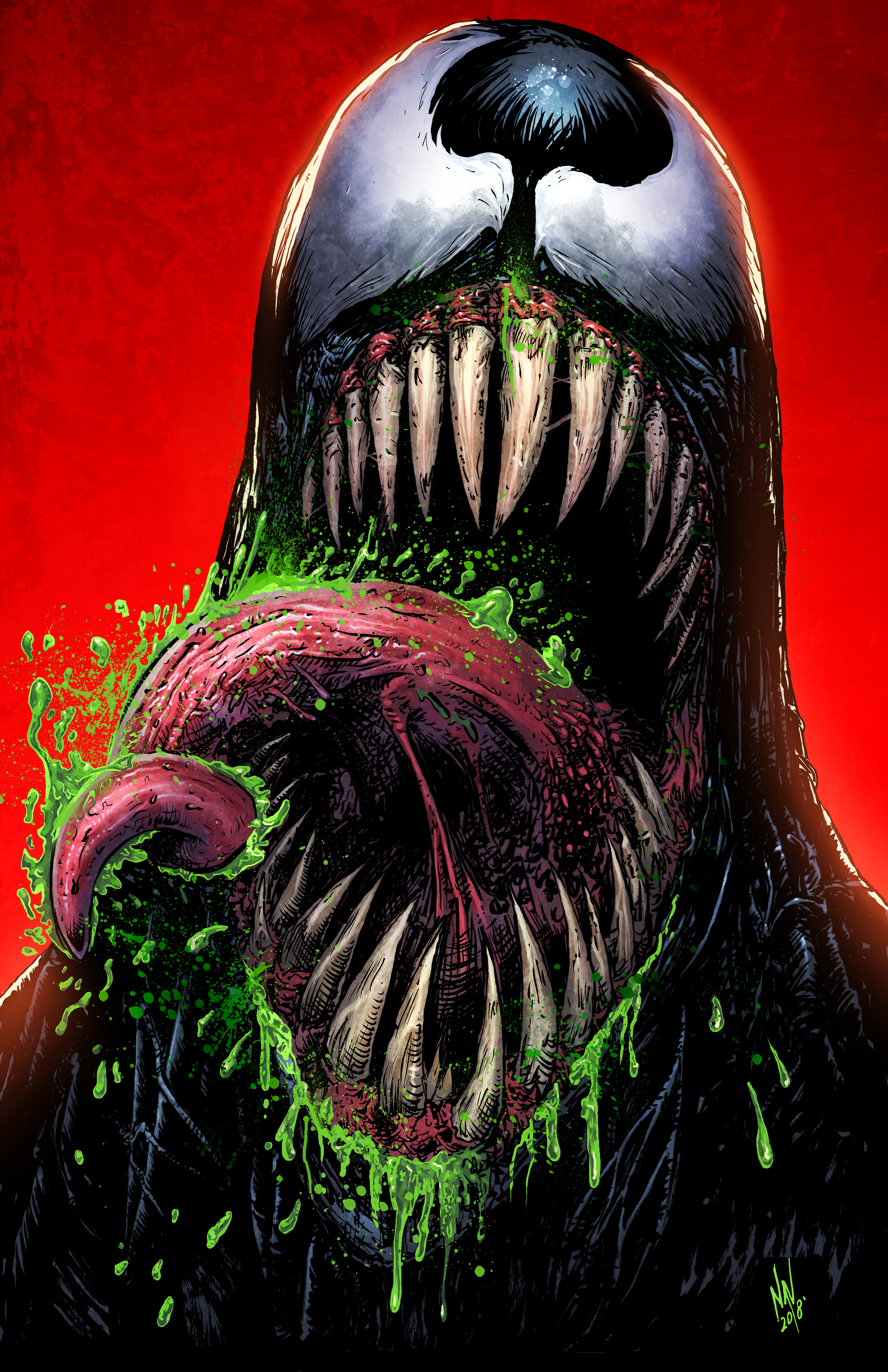 VENOM (colors by Juan Fernandez)