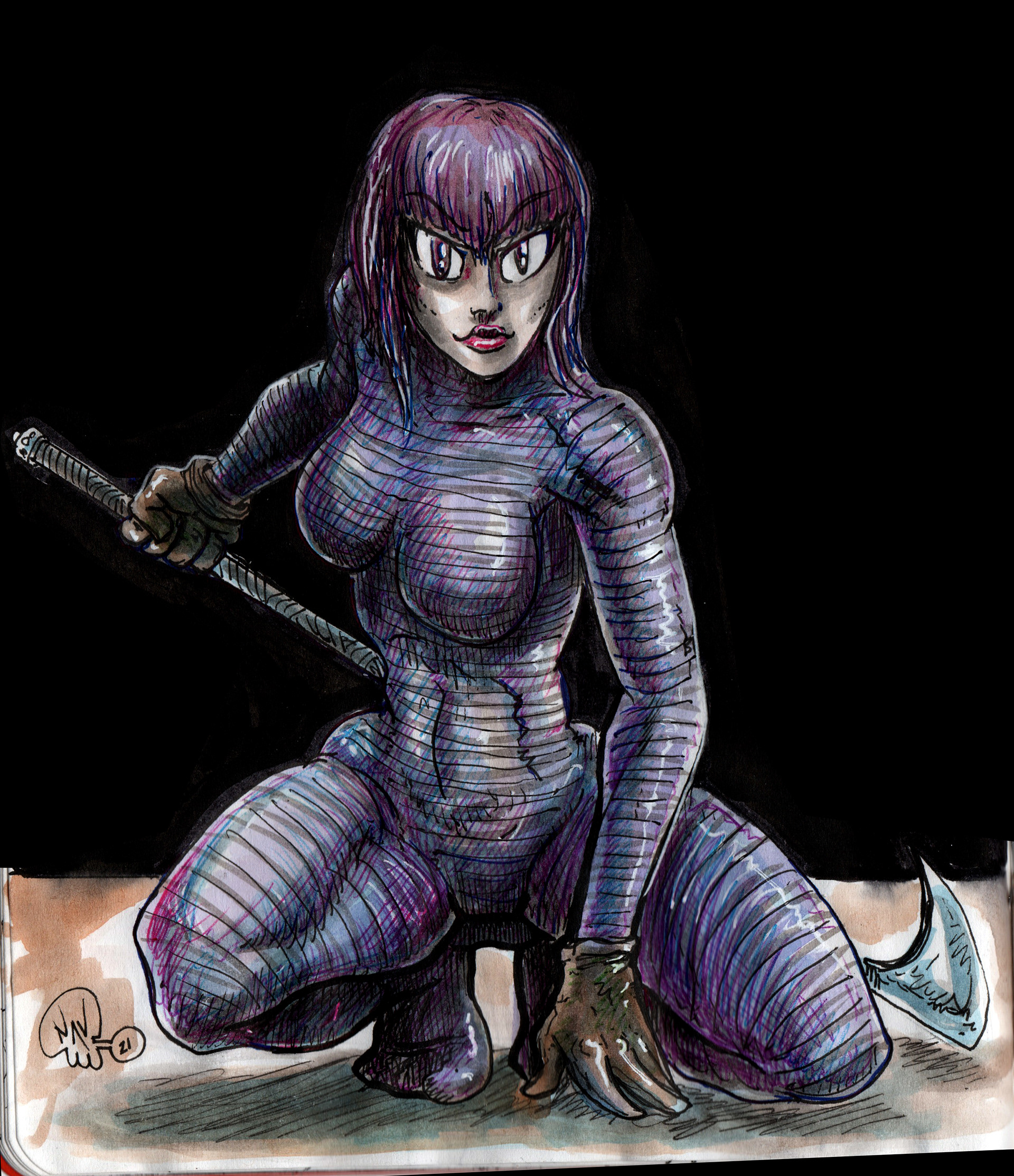 AGENT THICK - Concept sketch