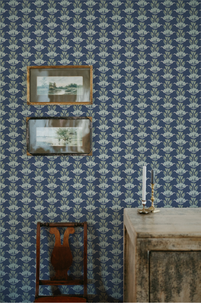 Garden Damask wallpaper