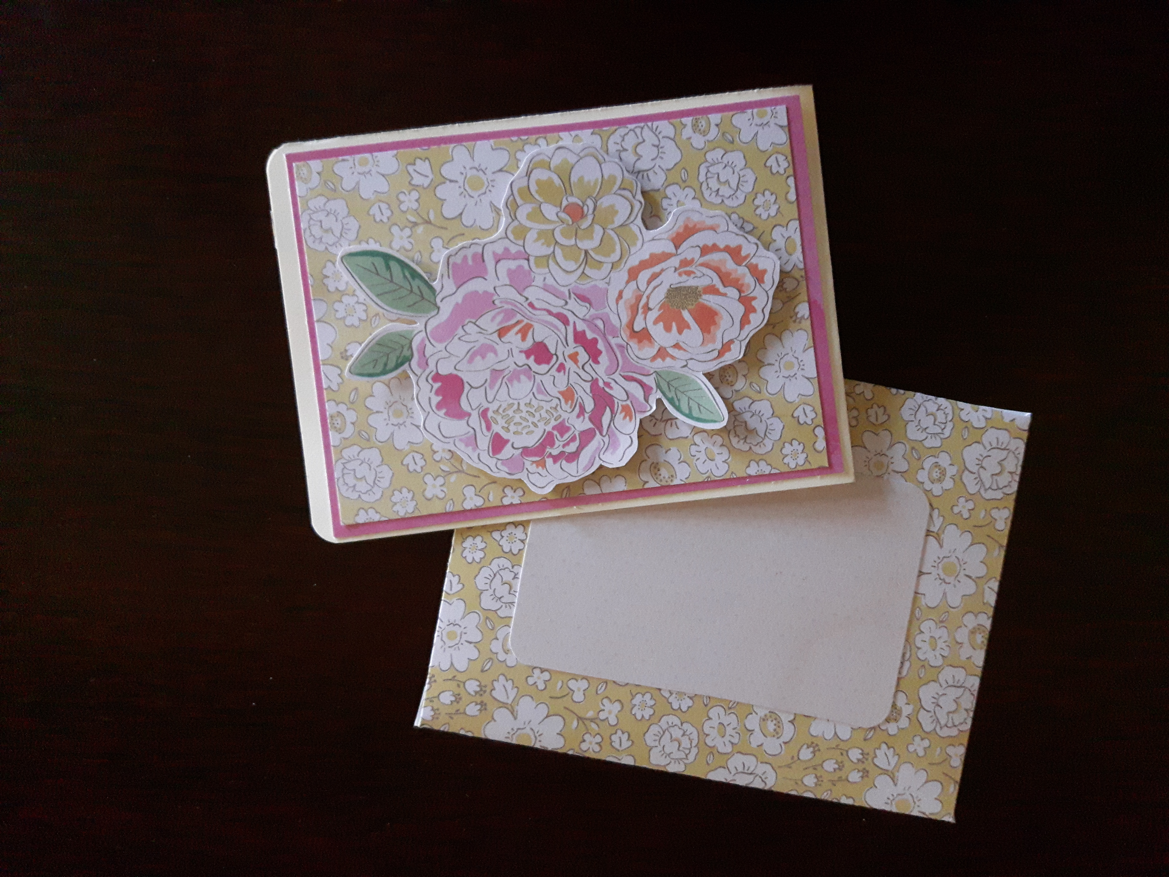 floral card