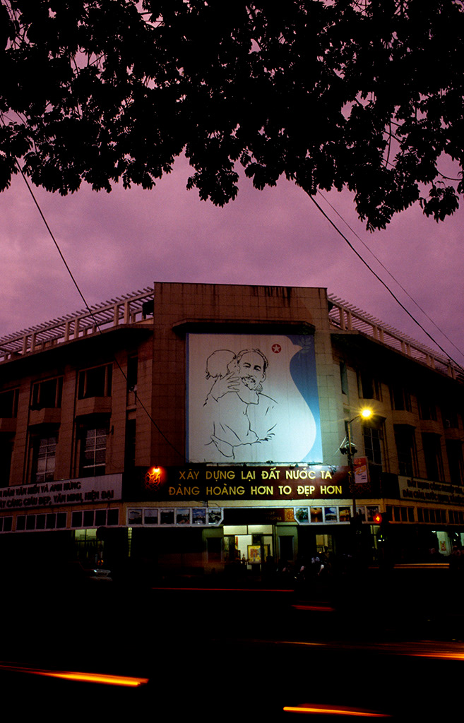 Ho Chi Minh signboard