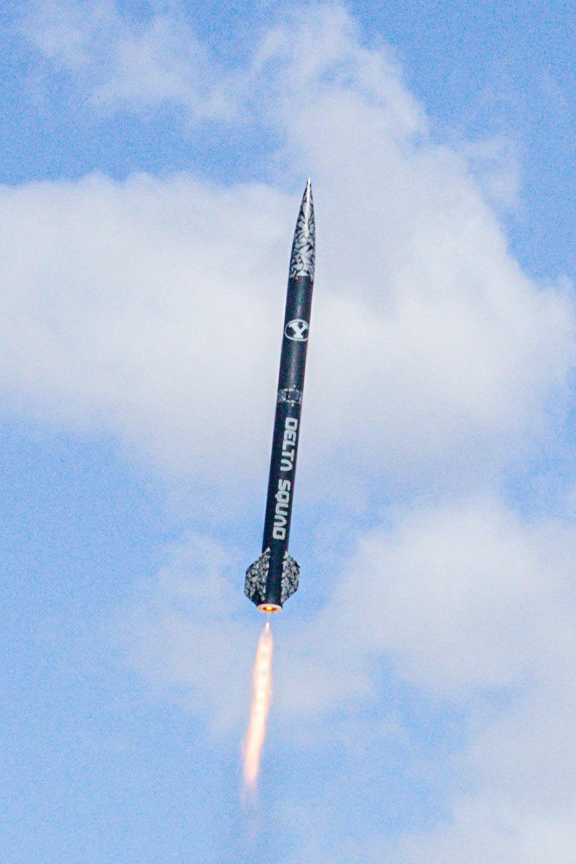 Delta Squad Rocket Midflight