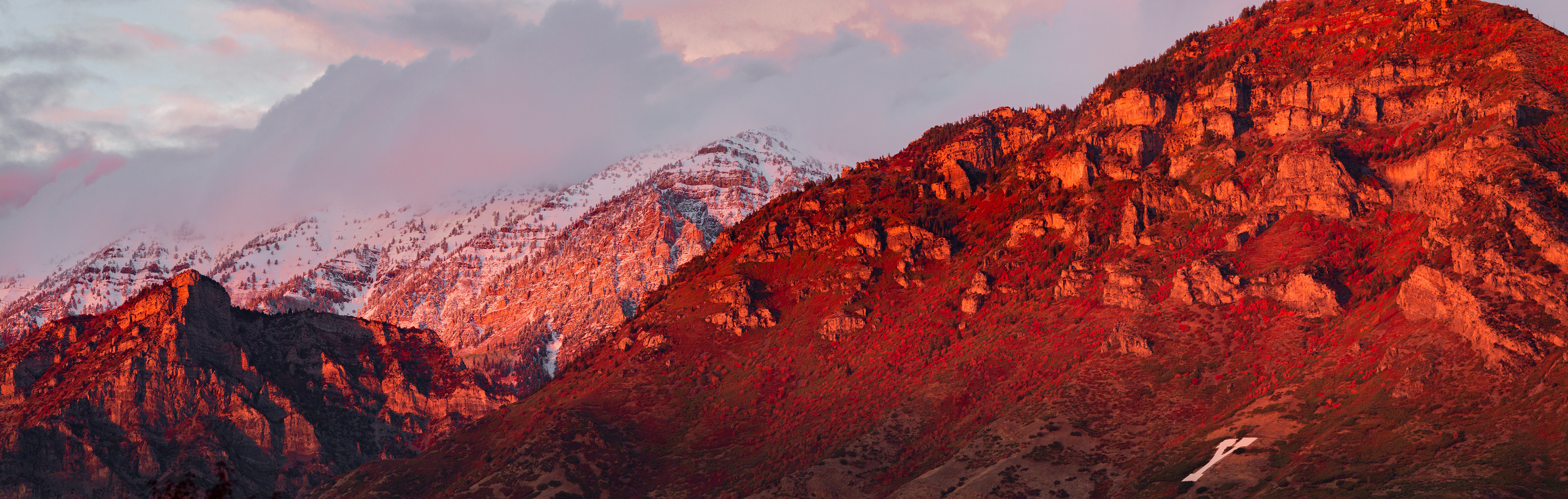 Vibrant Sunset Panorama