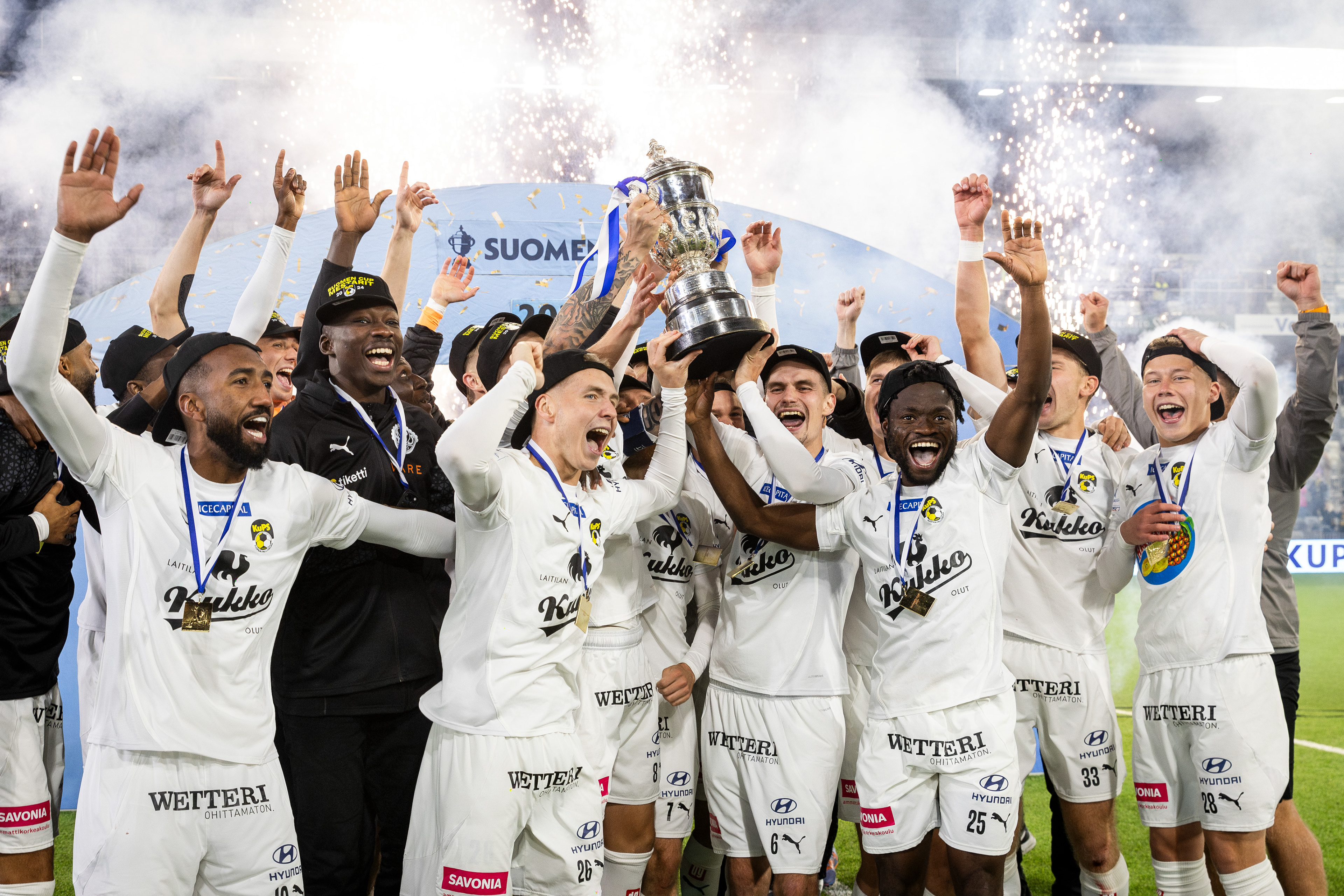 KuPS voitti jalkapallon Suomen Cupin. (Savon Sanomat, 2024)