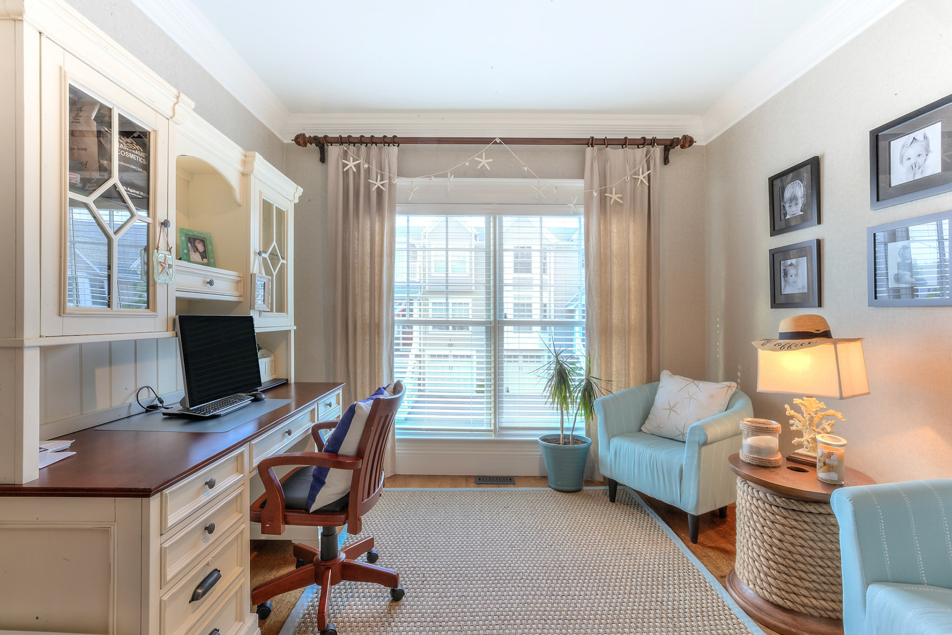 professional photo of bright office