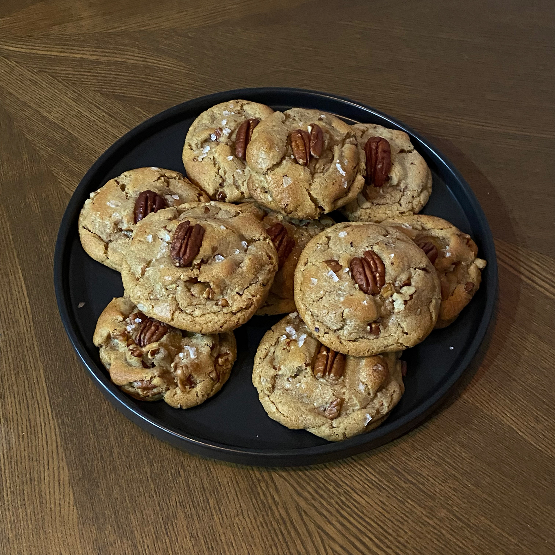 Brown Butter Pecan Cookies
