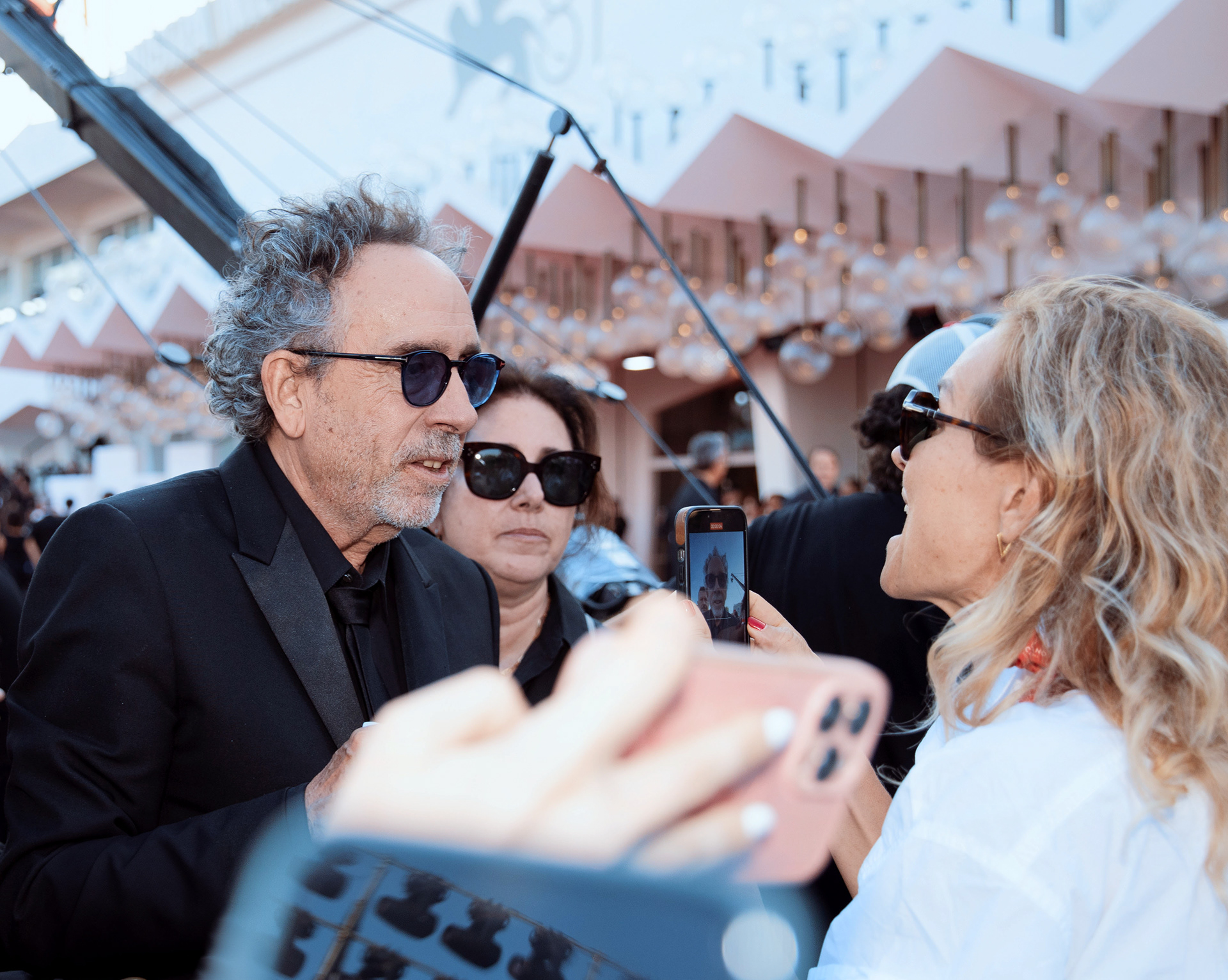 Tim Burton at the Venice Film Festival