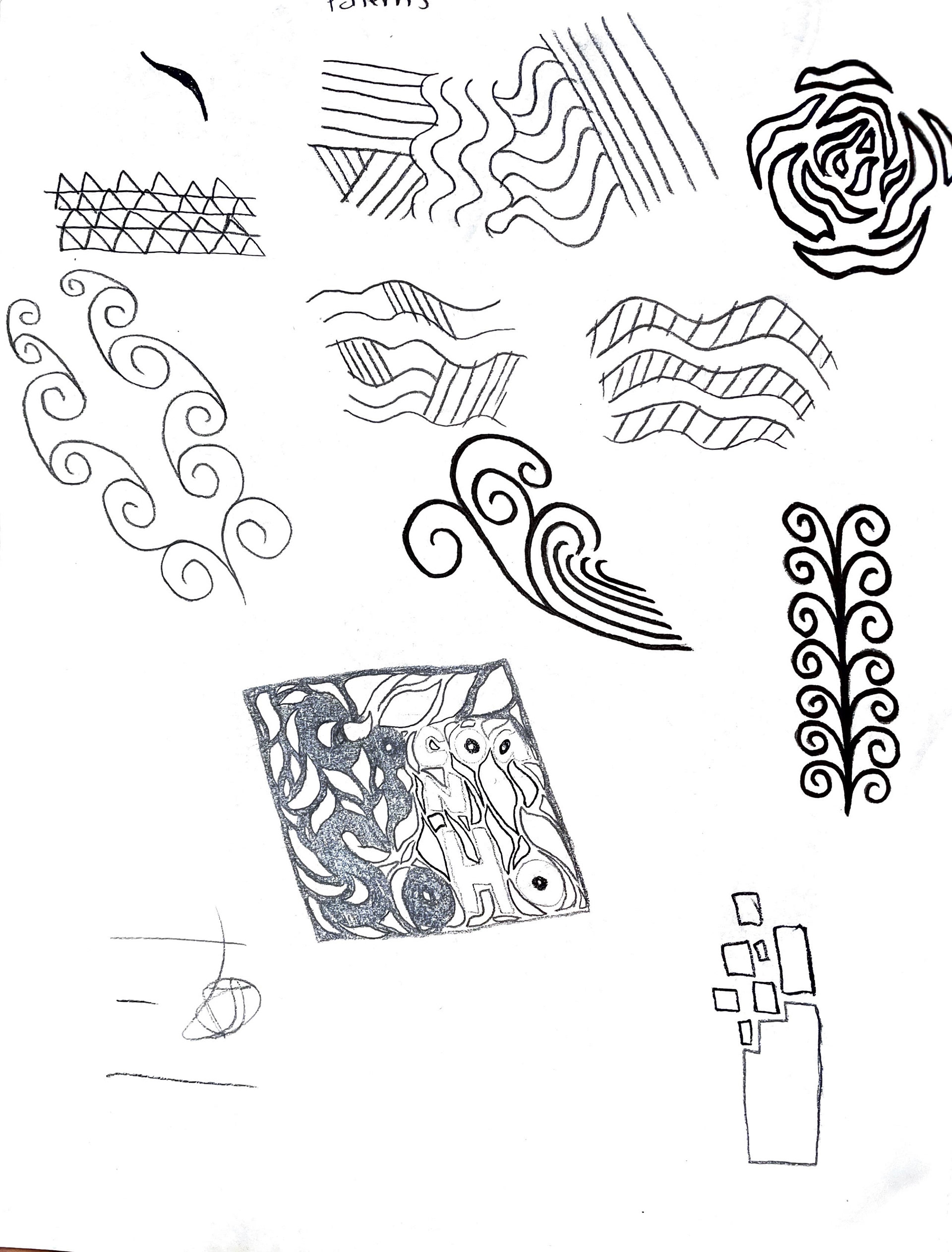 textures/patterns