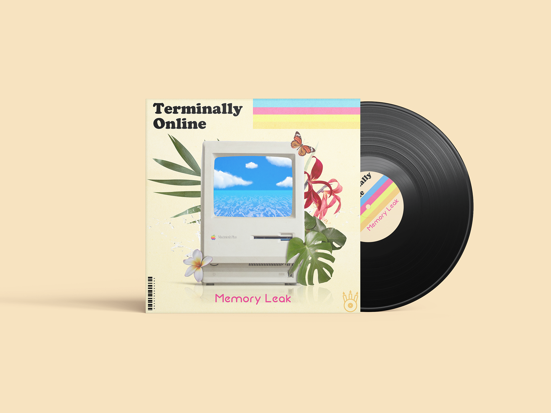 Vinyl with cover (front).