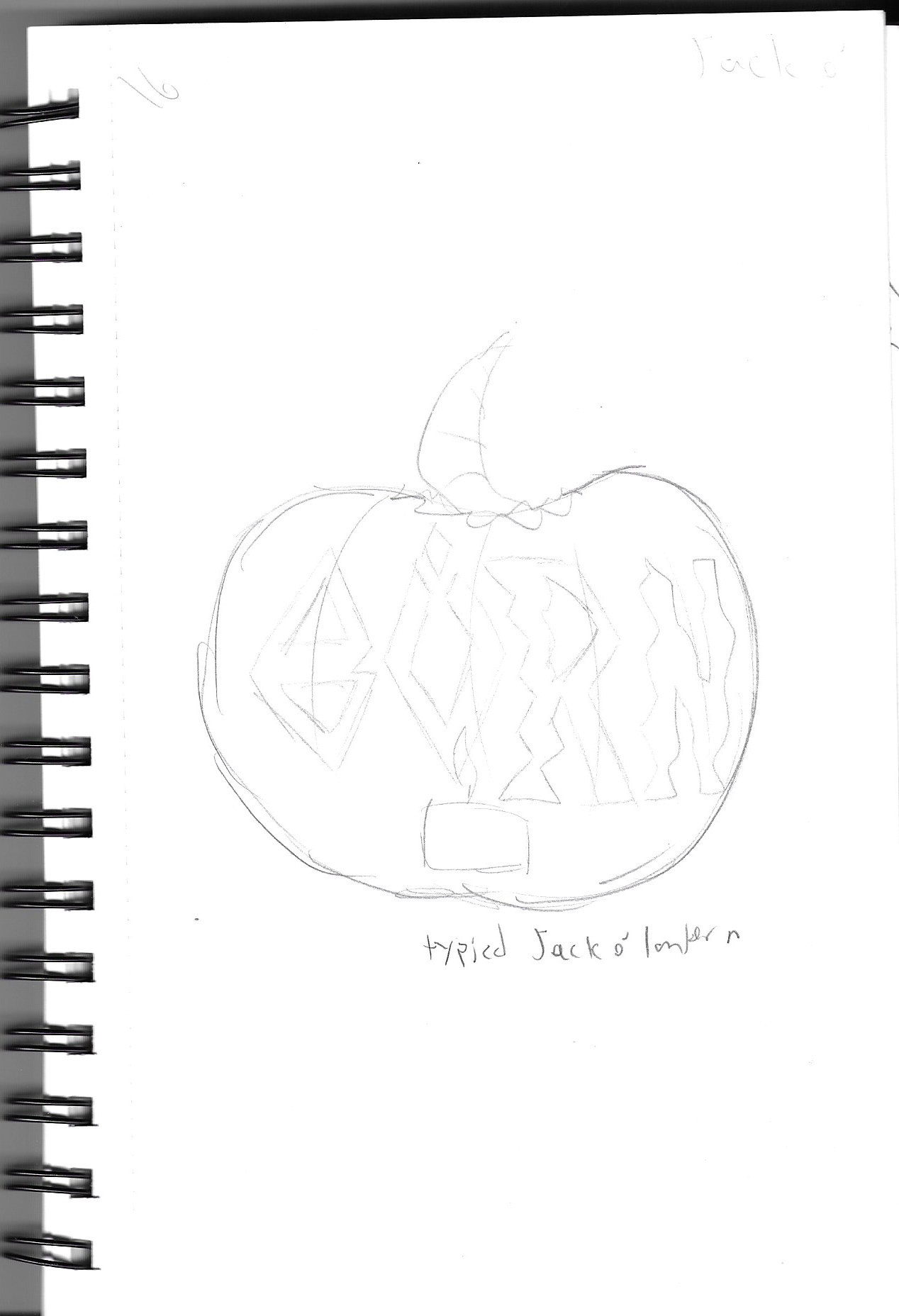 Jack o' lantern