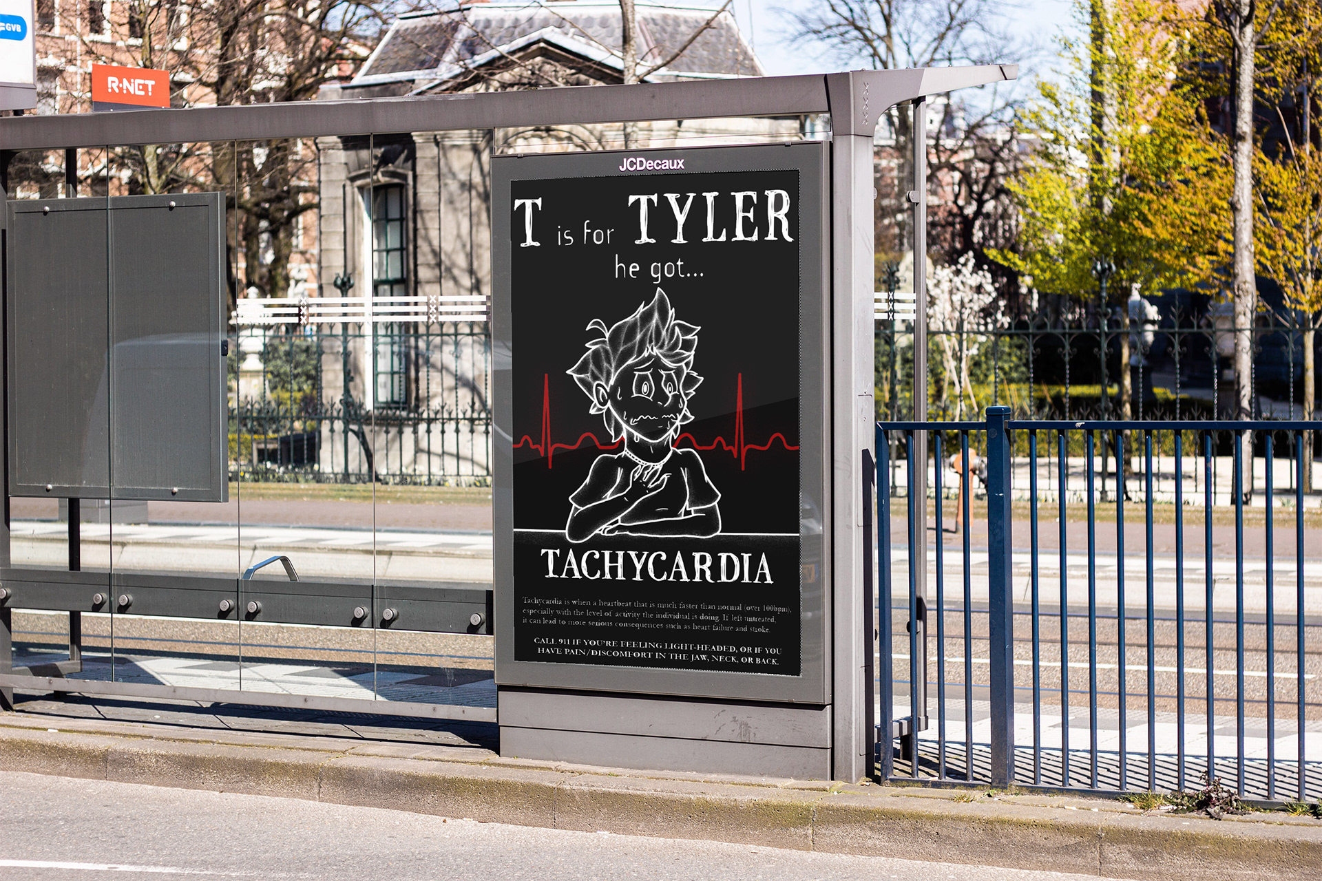 Bus Ad mockup.