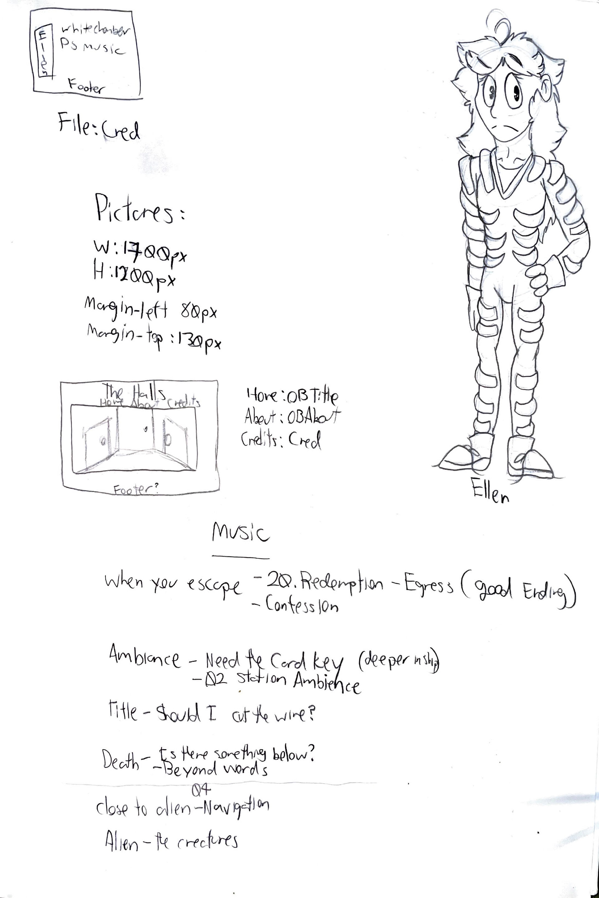 Music and picture dimension notes