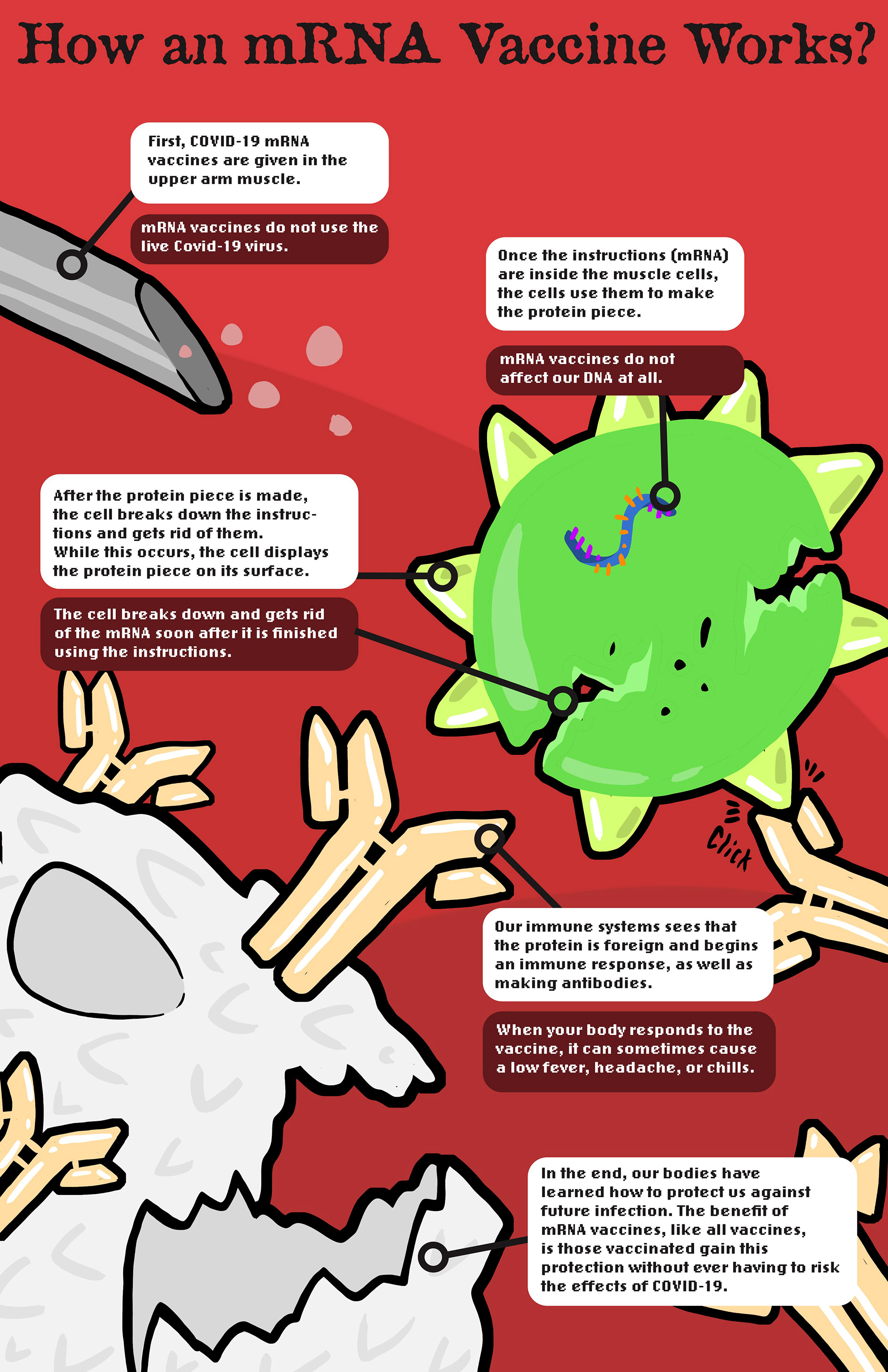 This design is similar to the first one, except it is more detailed and follows the perspective of the white blood cell.