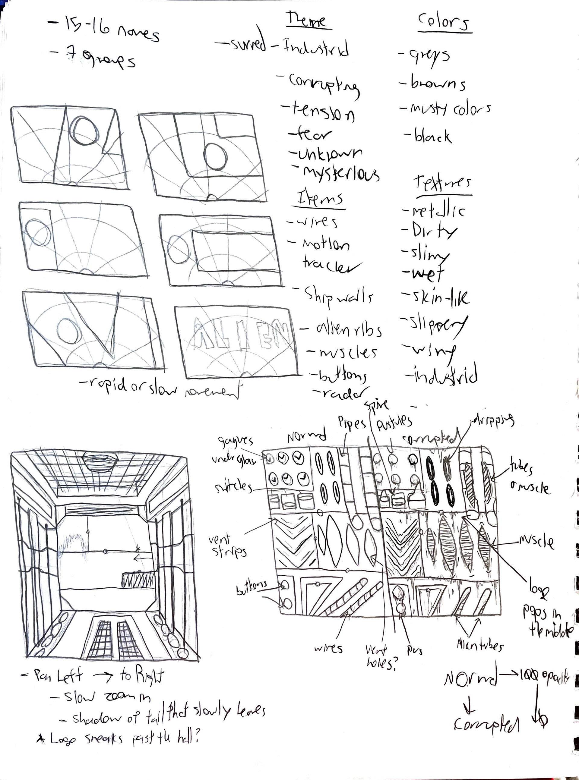 Mini wordmap/Animation ideas.