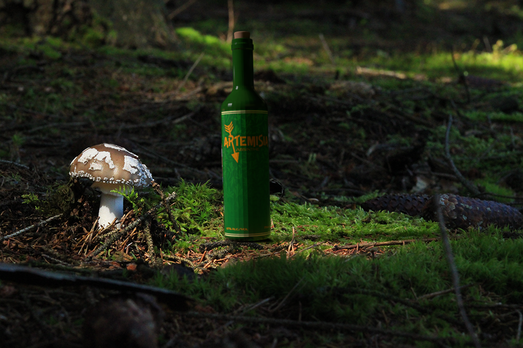 Artemisia Bottle Mockup.
