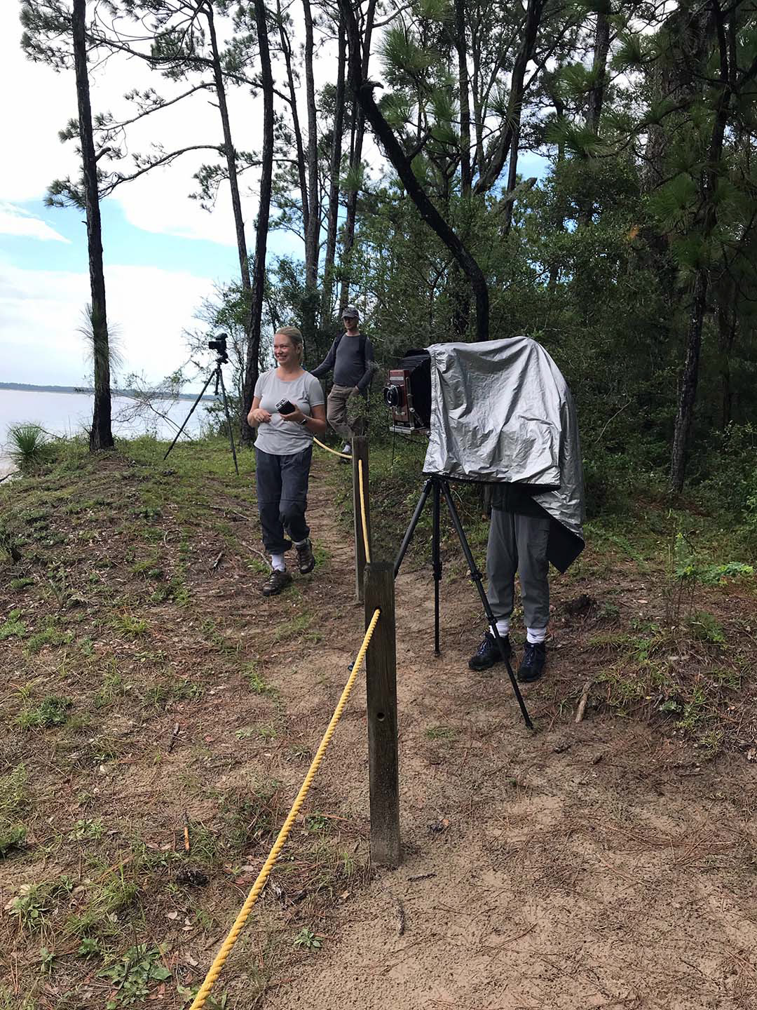 Photographing at Cumberland Wharf
