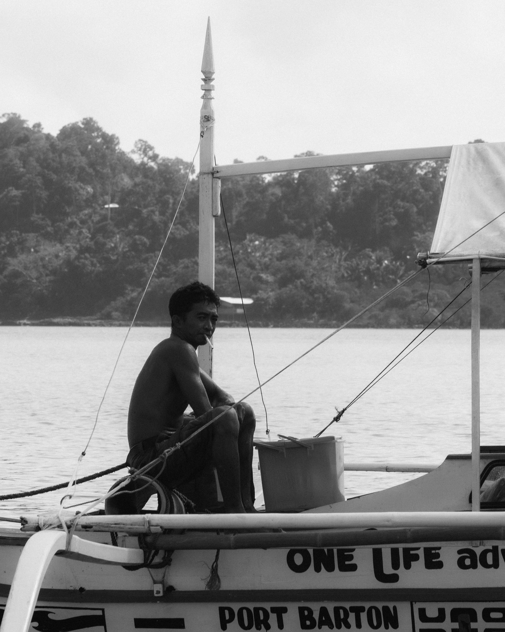 People of Port Barton, Philippines