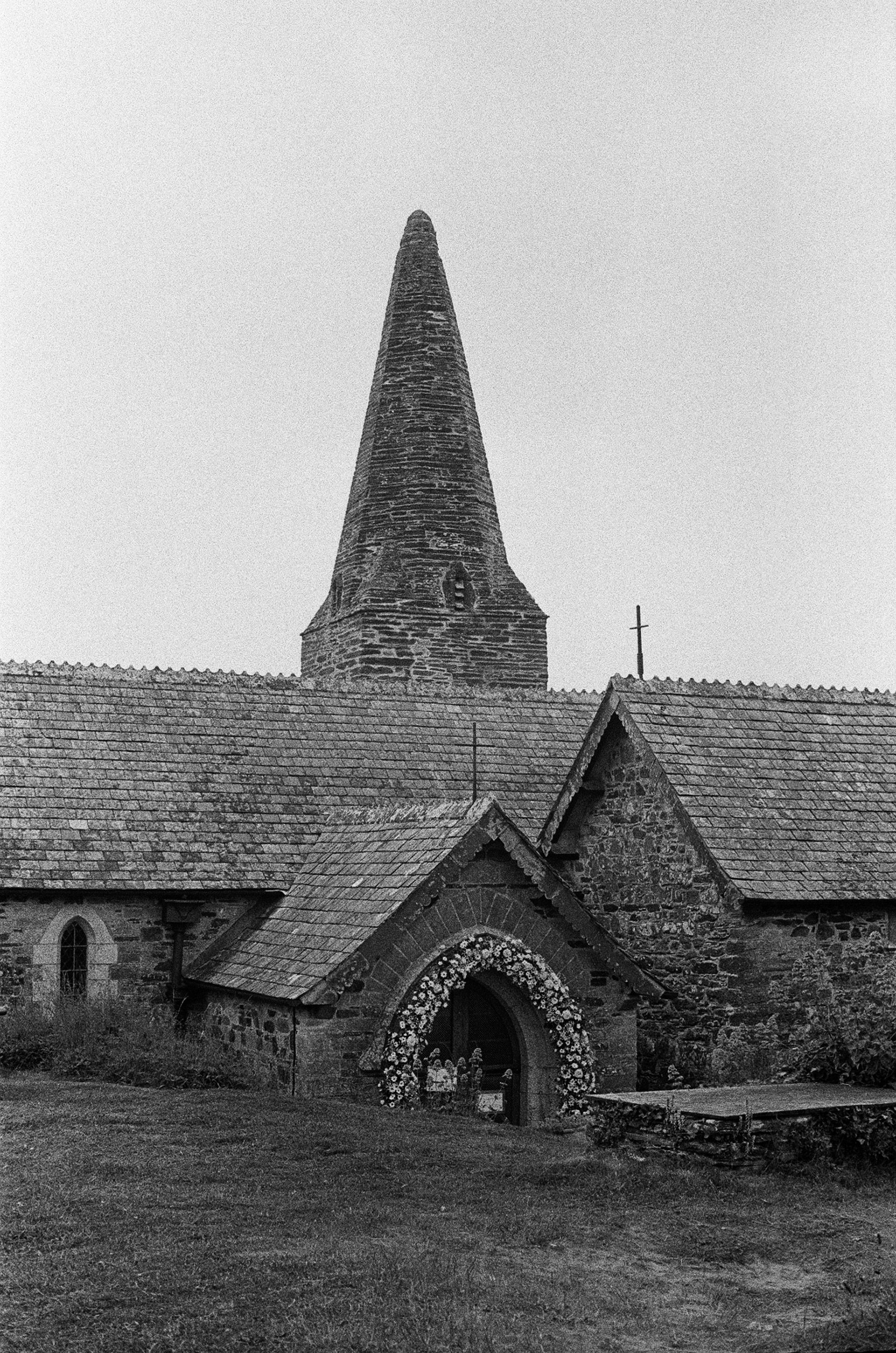 St Endonoc Church Buried in the Sand Dunes