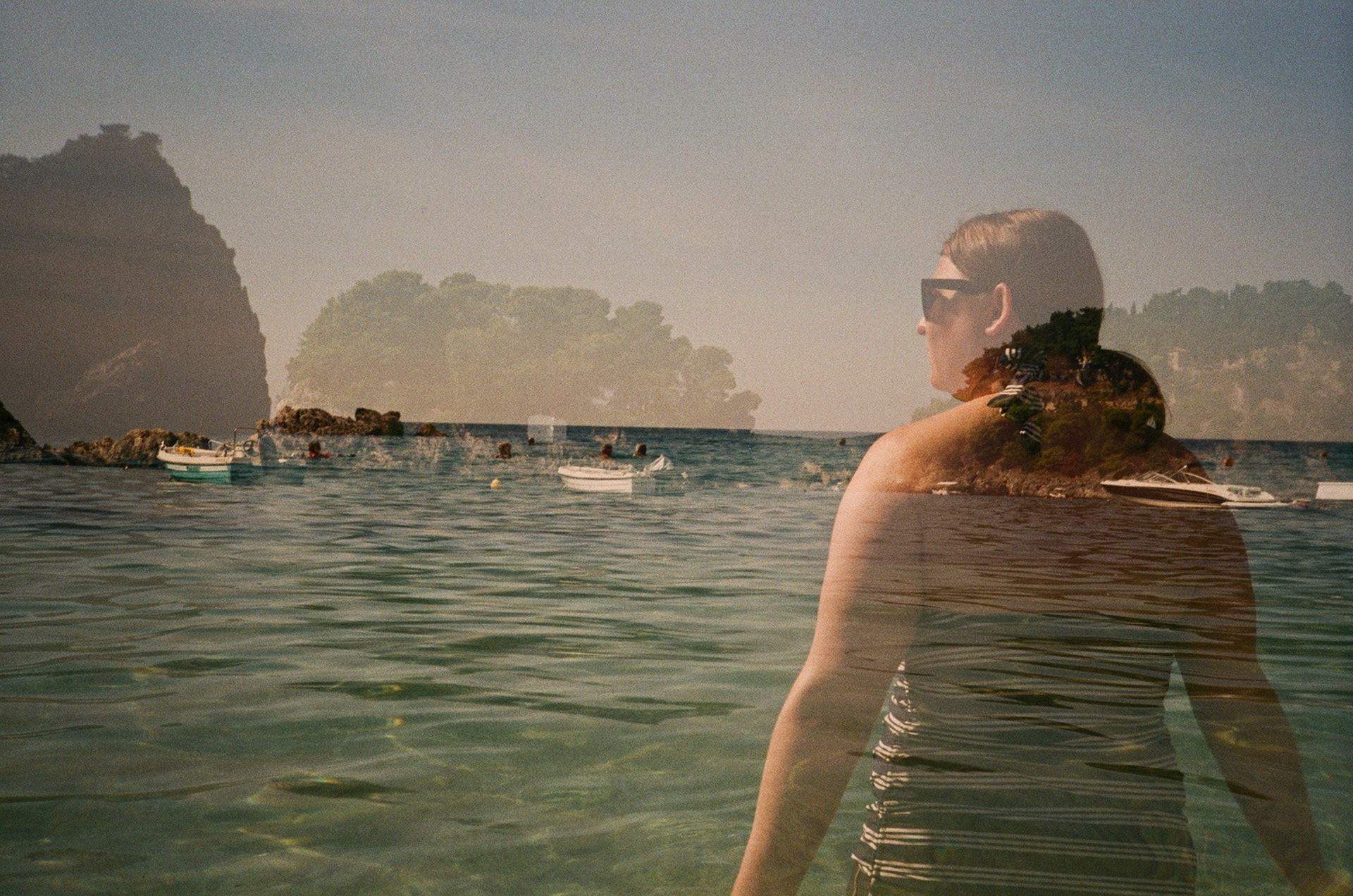 Double exposures were happy accidents.