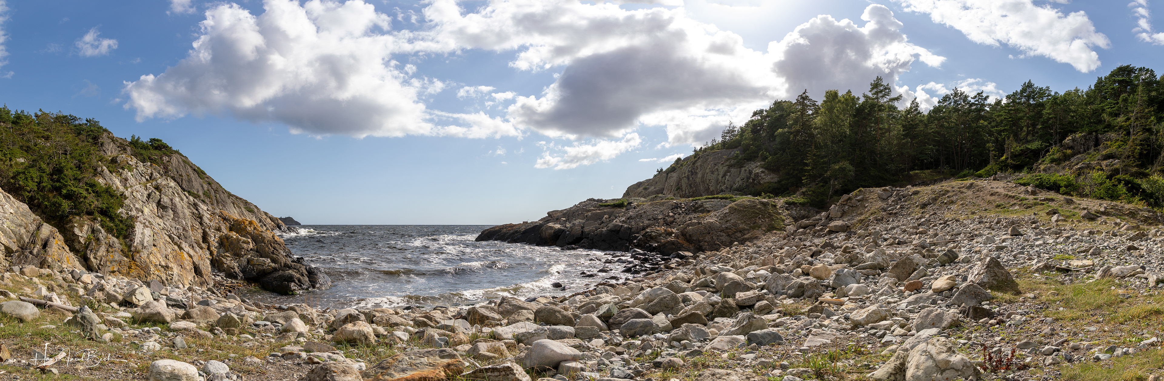 Slåvika, Store Arøya