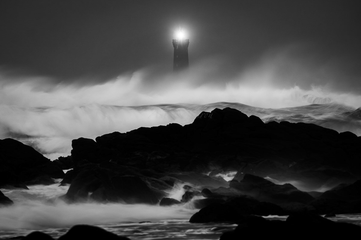 Le phare du Four et ses tempêtes