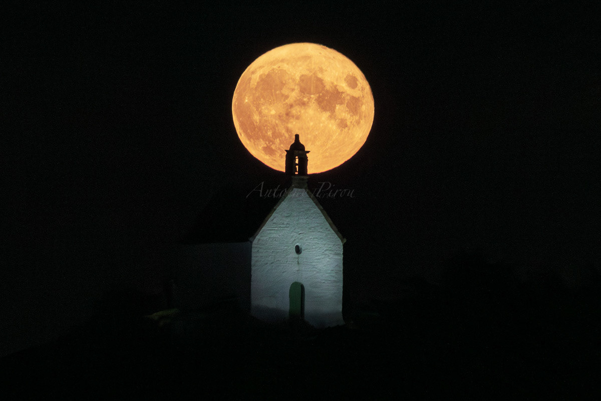 Full moon Ste Barbe