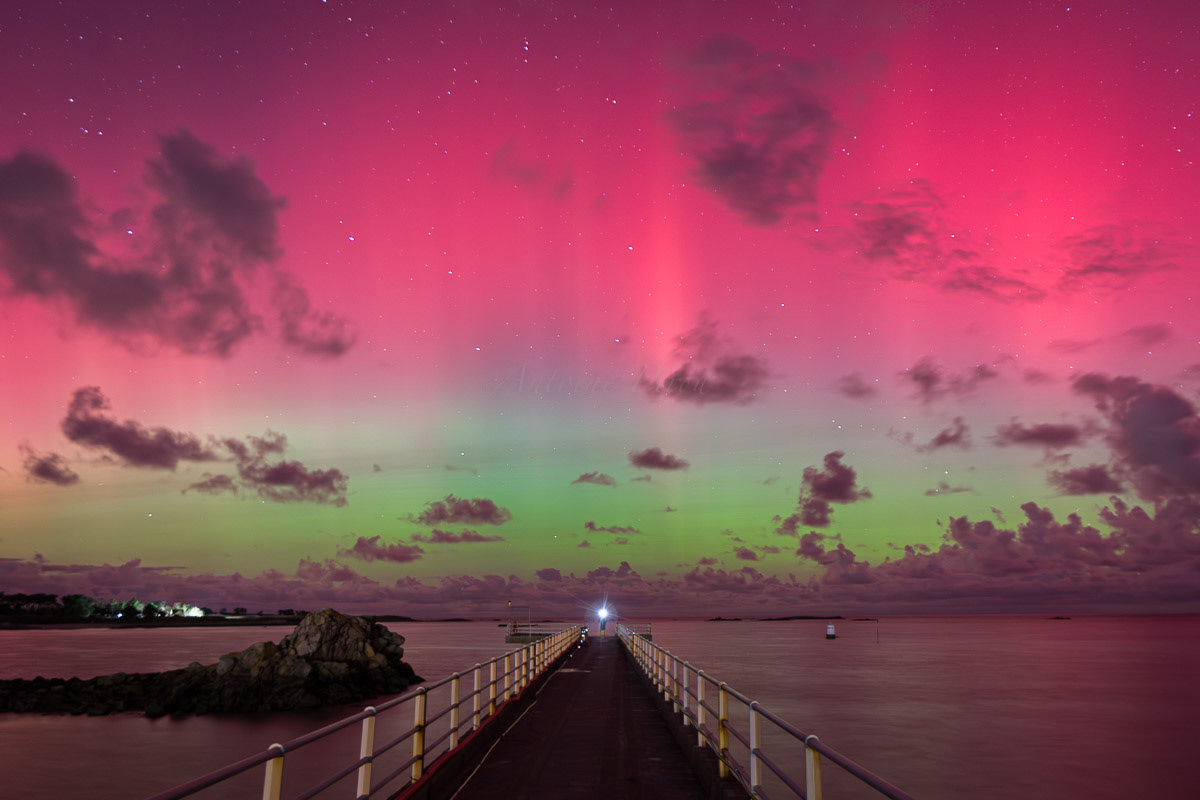 Aurores au bout de l'estacade