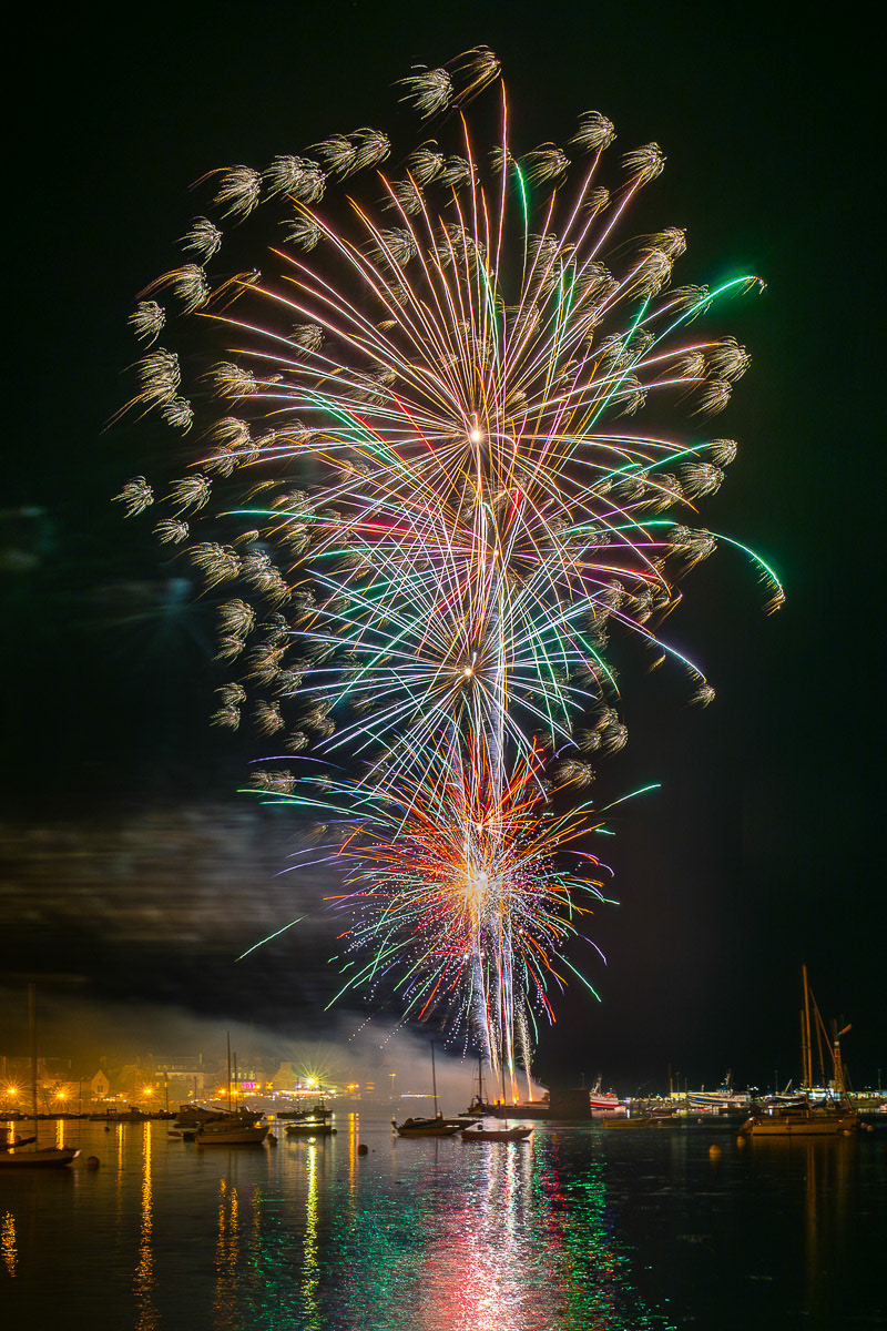 Feu d'artifice vieux port
