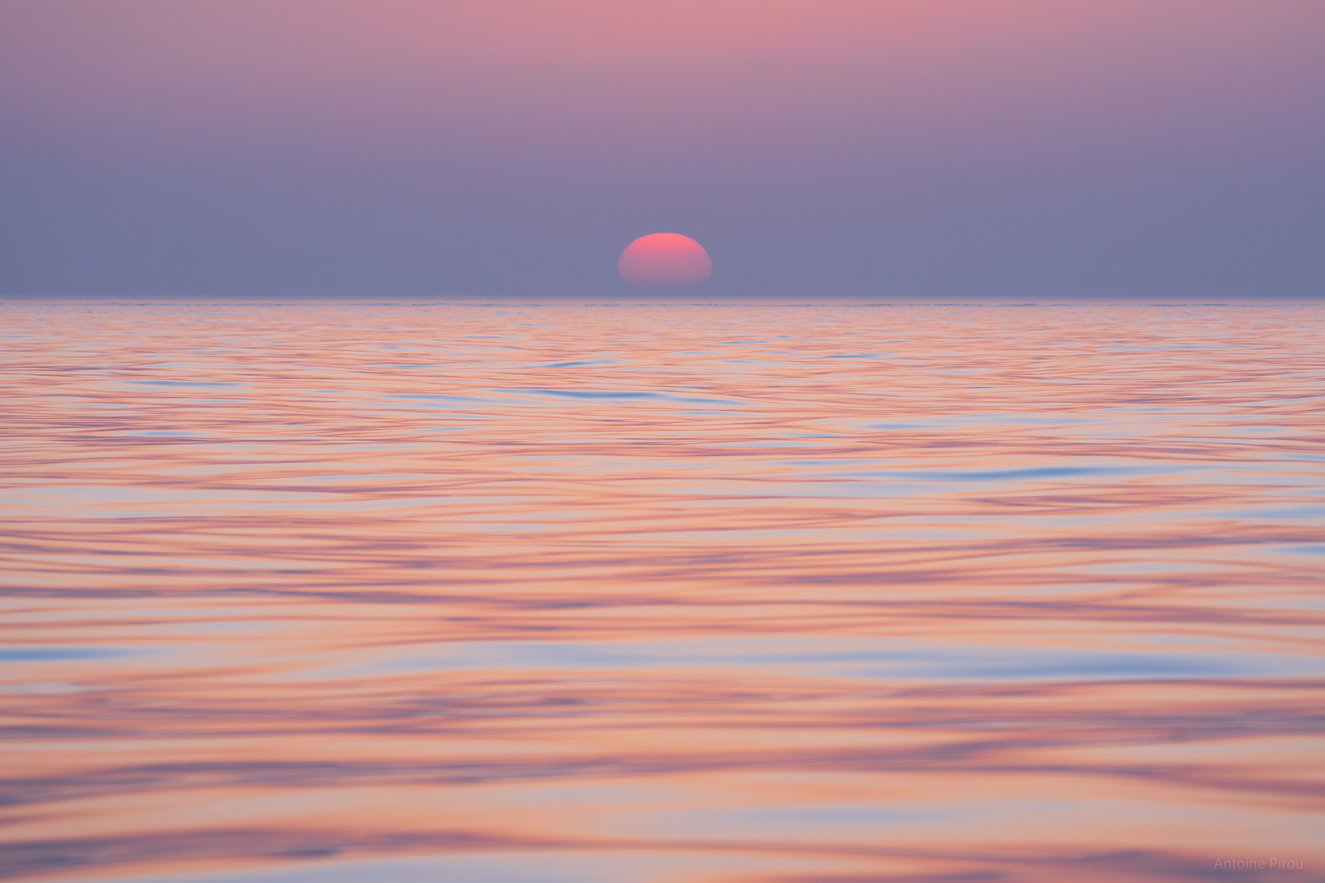 Coucher de soleil — Île de Batz