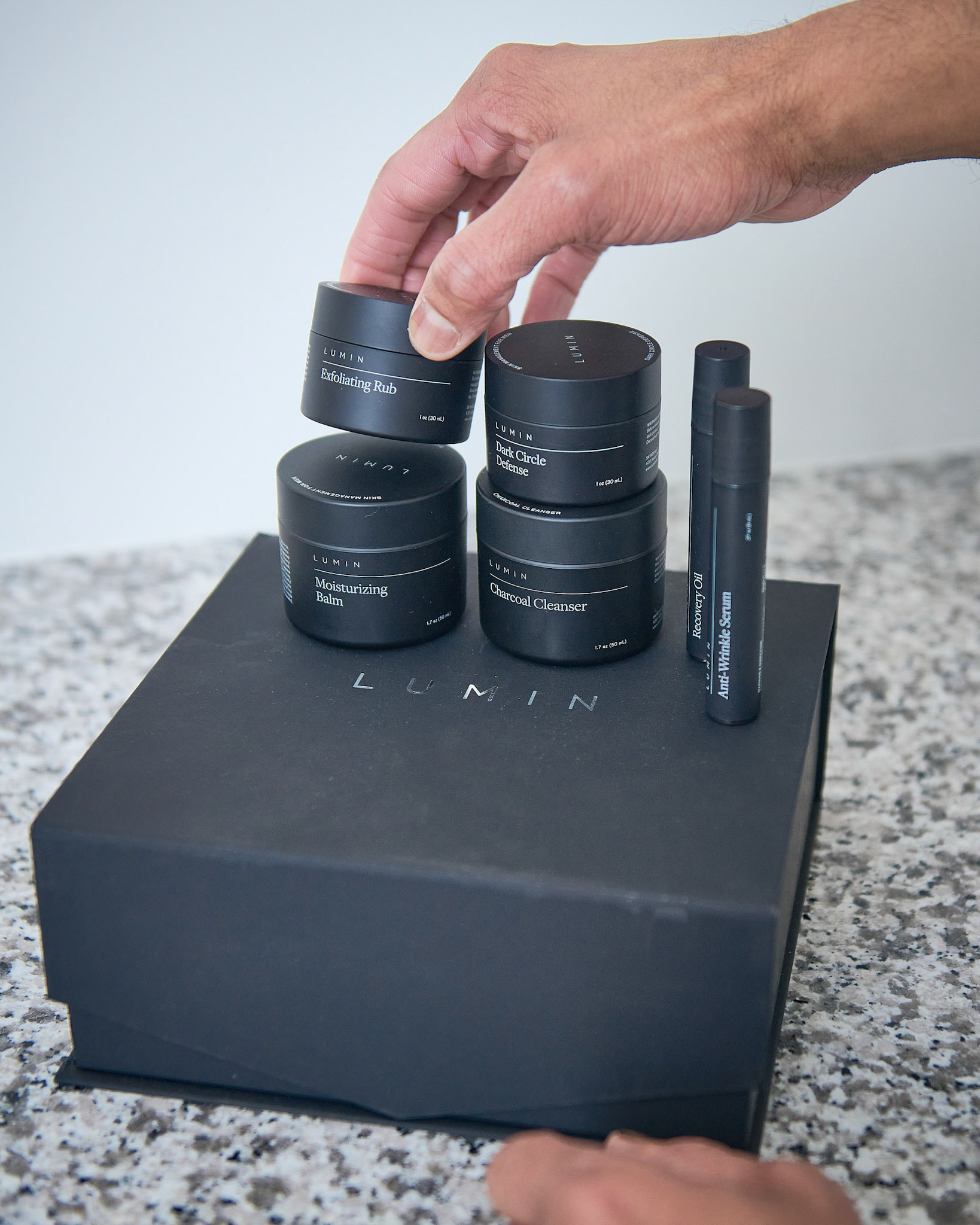 Kish Manscaped and tooth brush