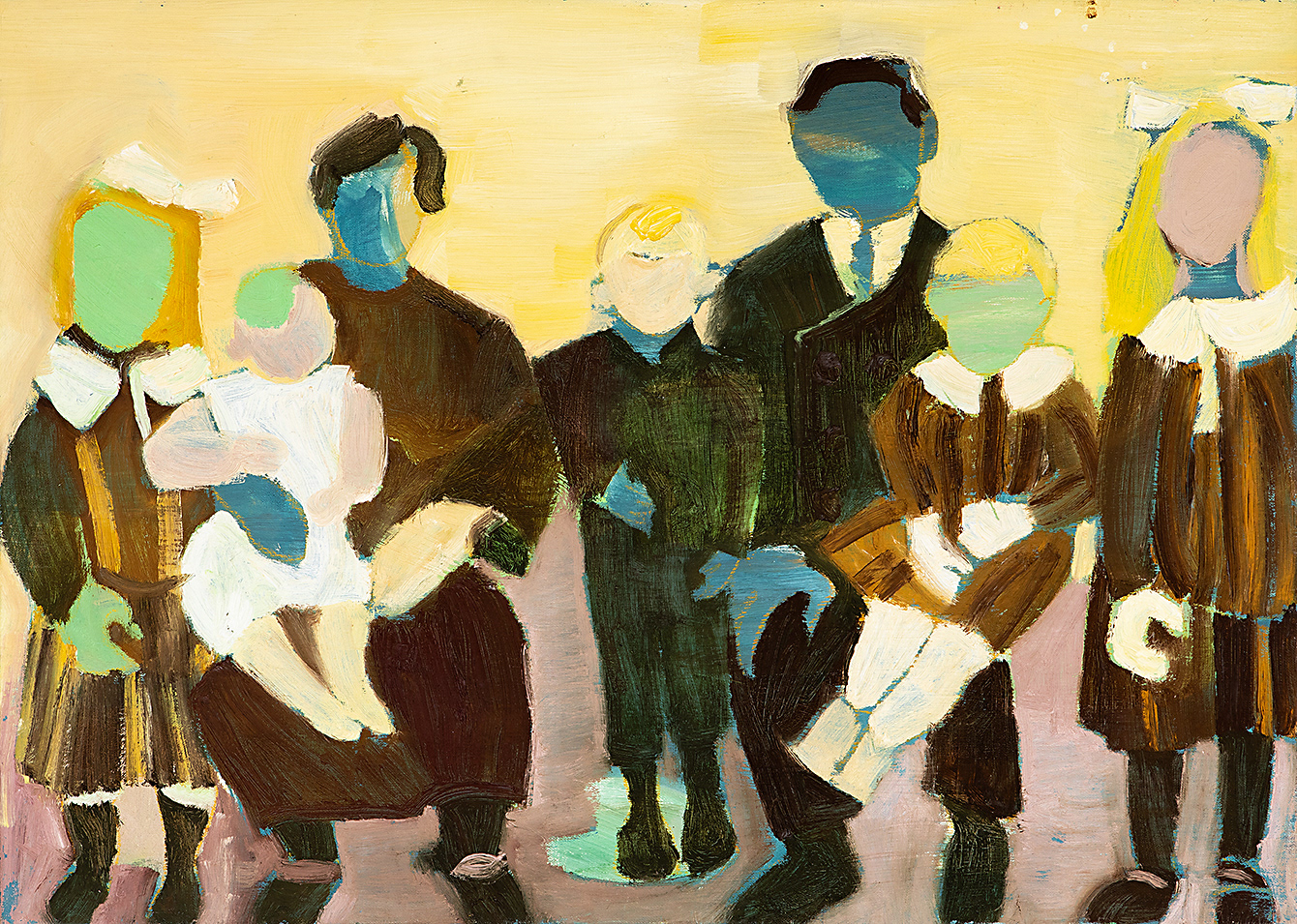 Familie Glockshuber (ca. 1925)