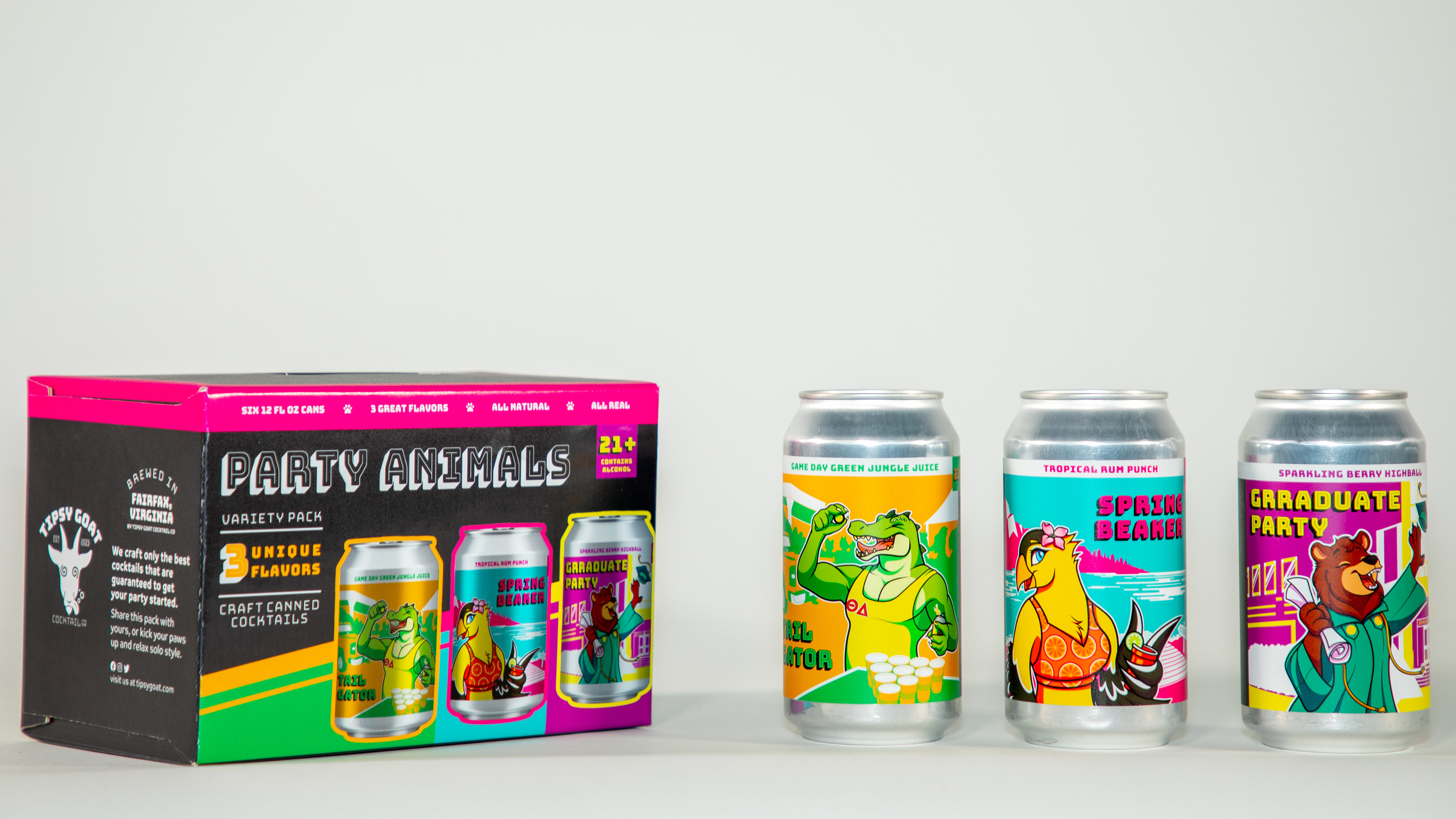 Senior Design Project - Canned Cocktail Physical Products - May 2023