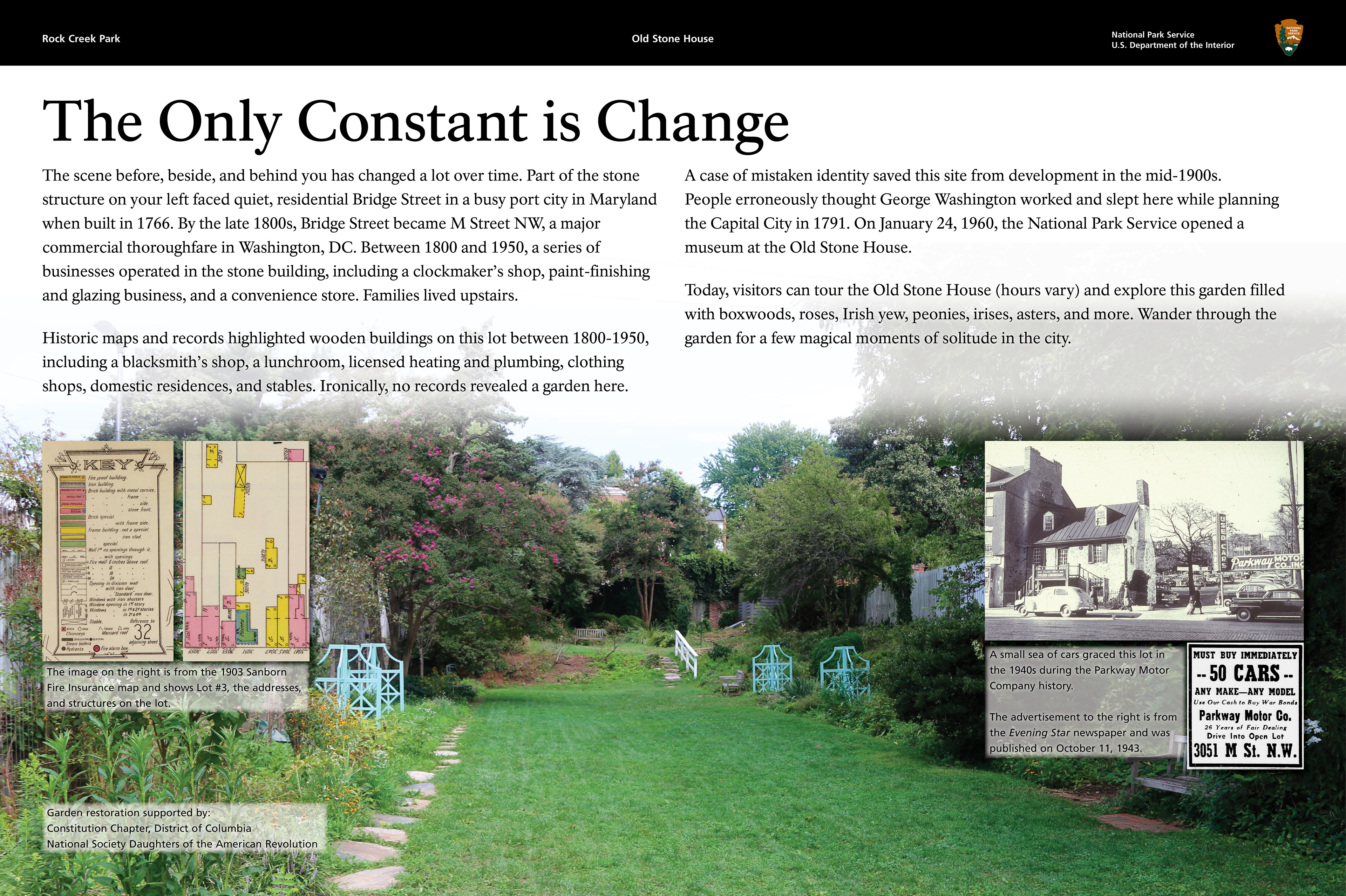 National Park Service - Wayside Information Panel Redesign - December 2024