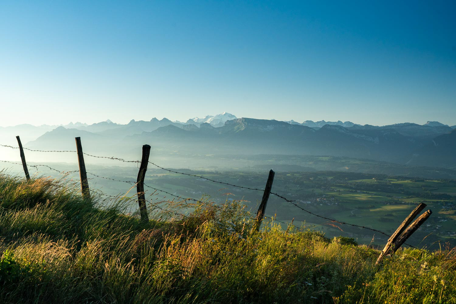 Levé de soleil au Salève