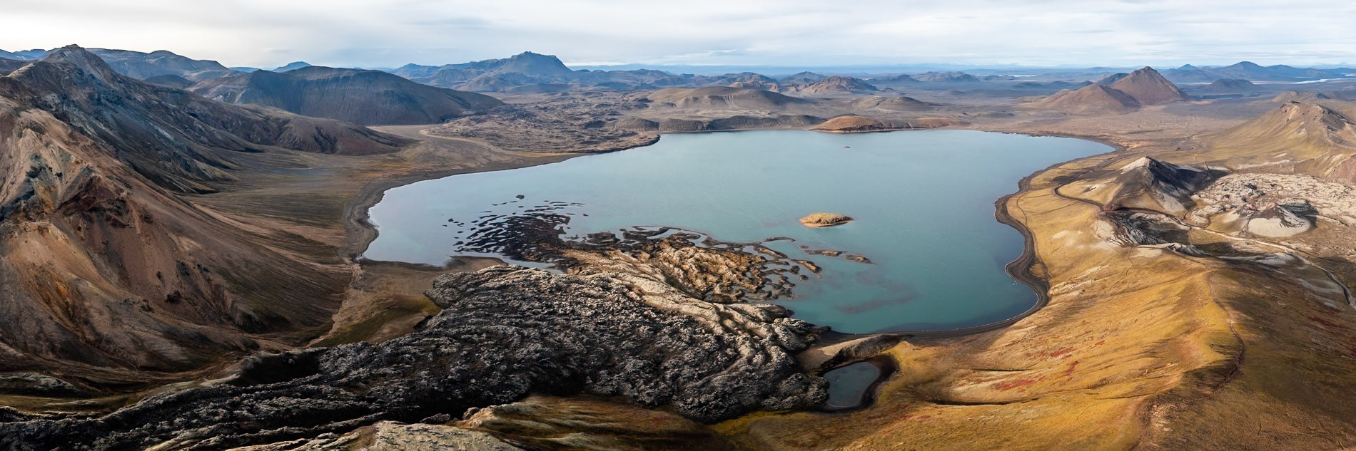Landamanlaugar en drone