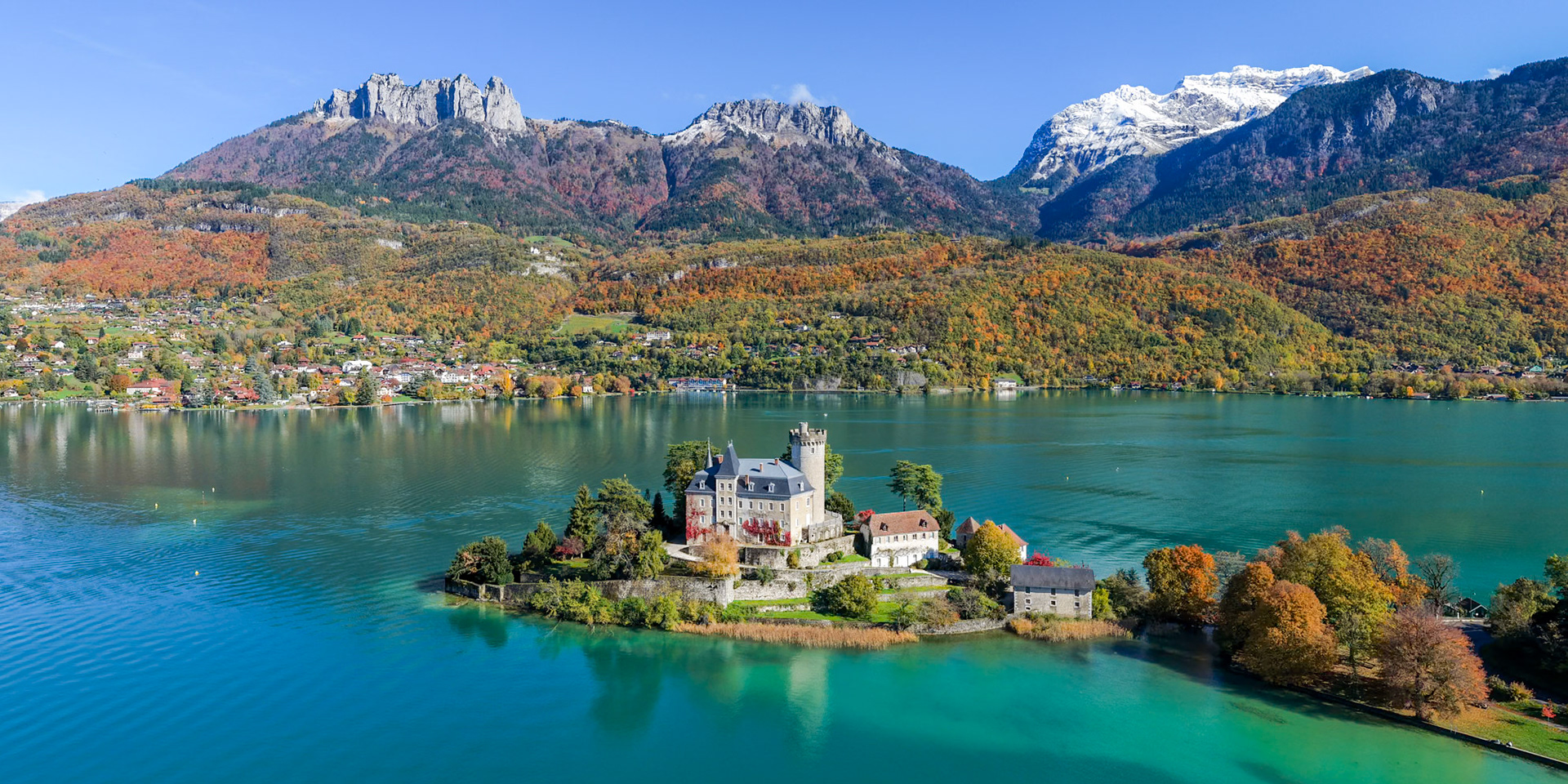 Chateau de Duingt, Automne